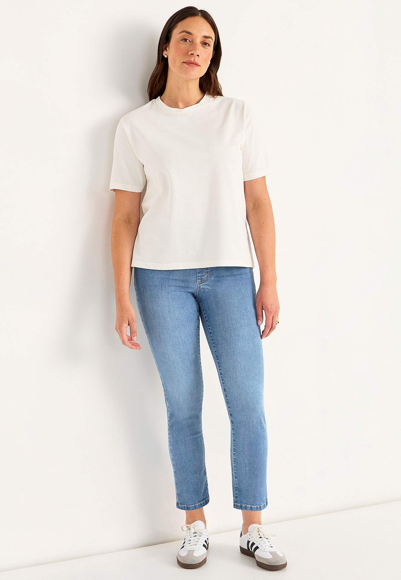 Super comfortabele enkeljeans van denim