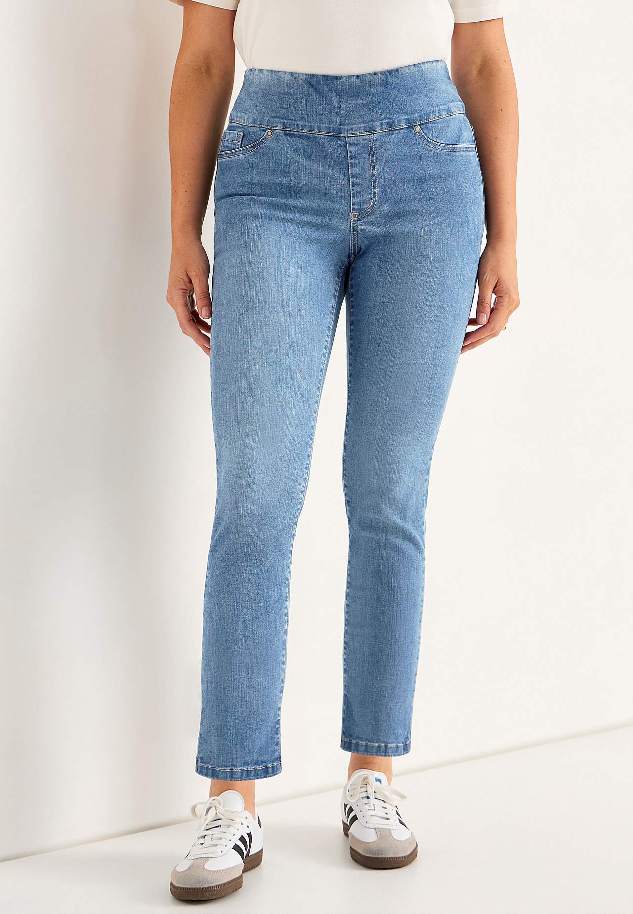 Super comfortabele enkeljeans van denim