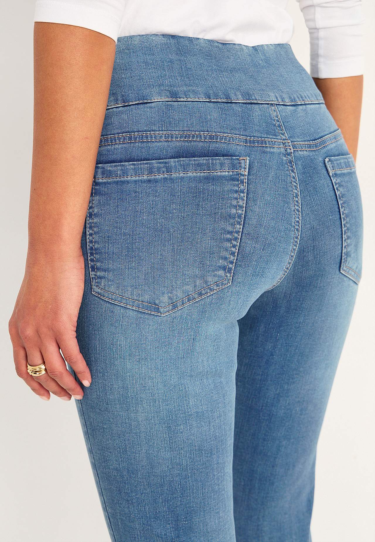 Super comfortabele enkeljeans van denim