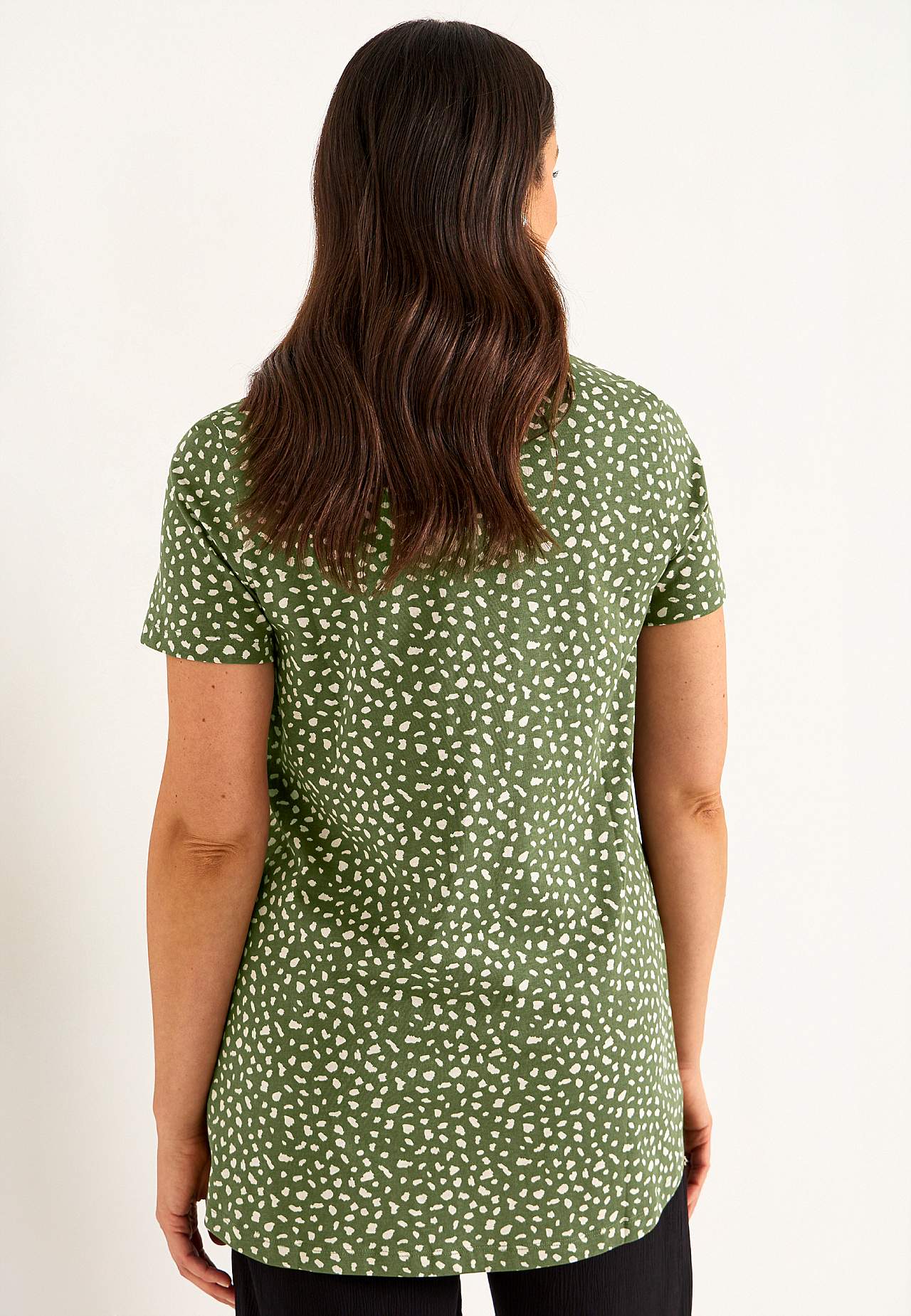 Jersey tuniek met zakken