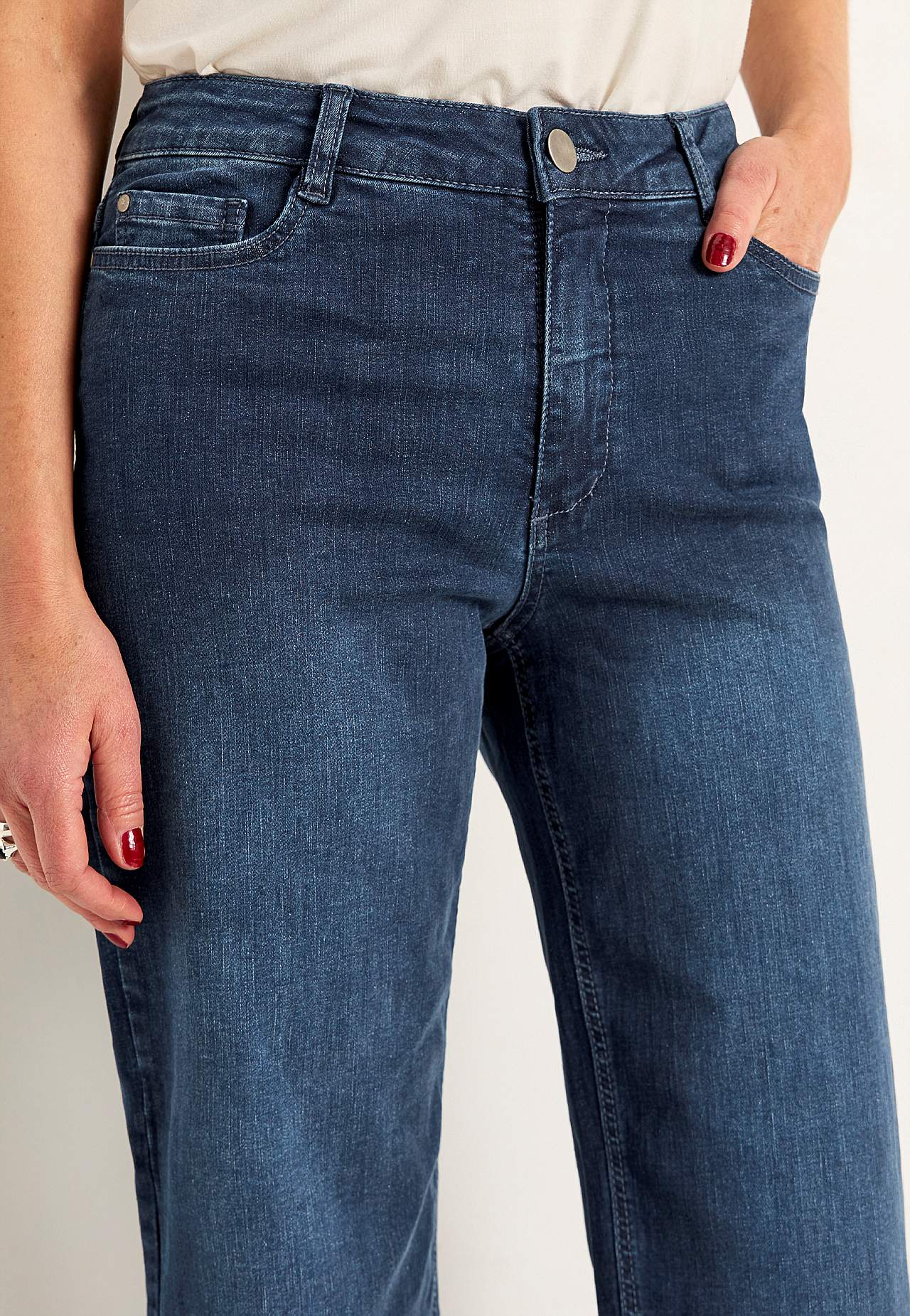 Elastische enkeljeans