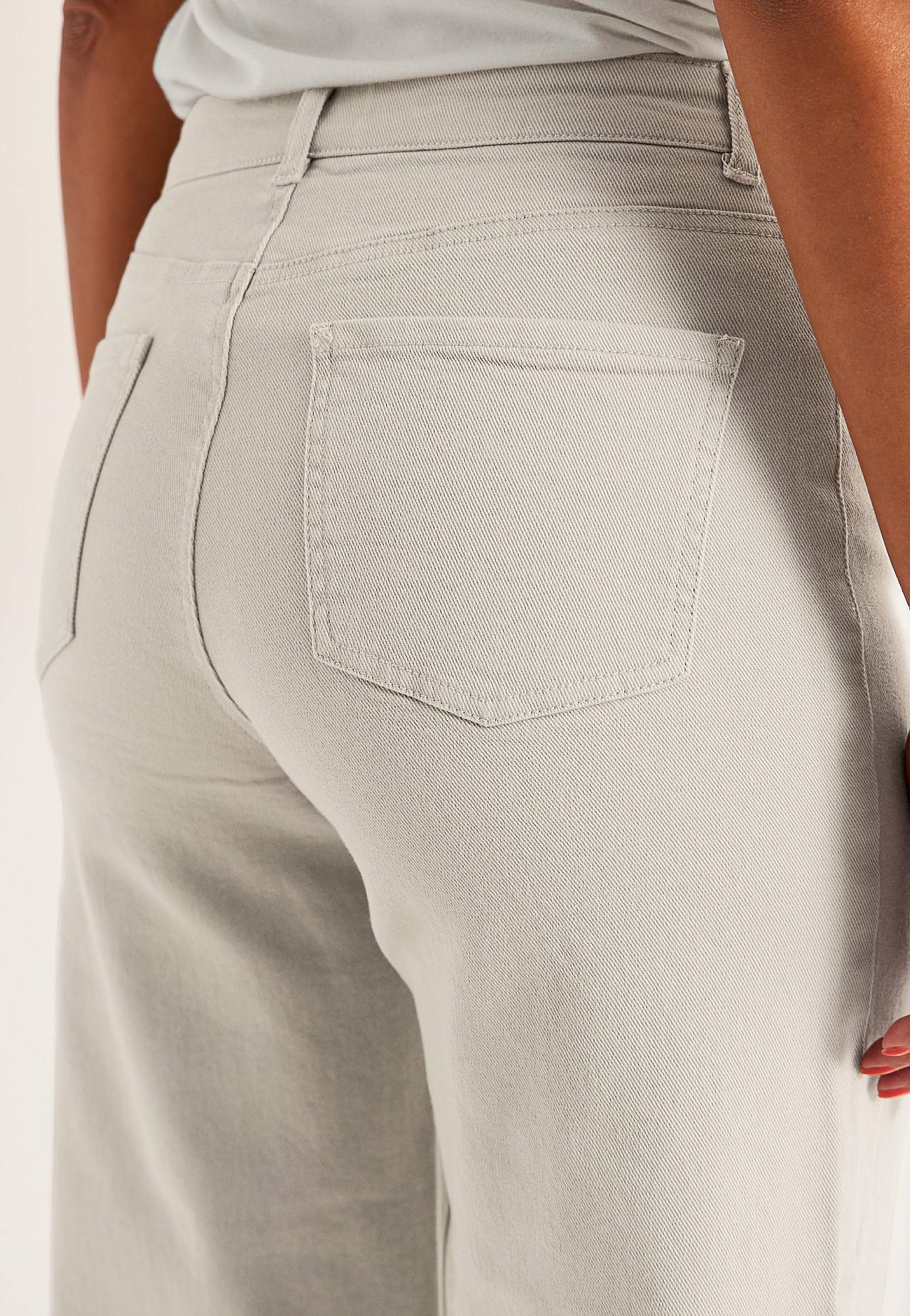 Wijde enkeljeans