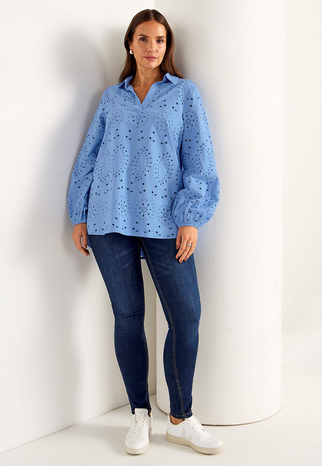 Tuniek met borduursel