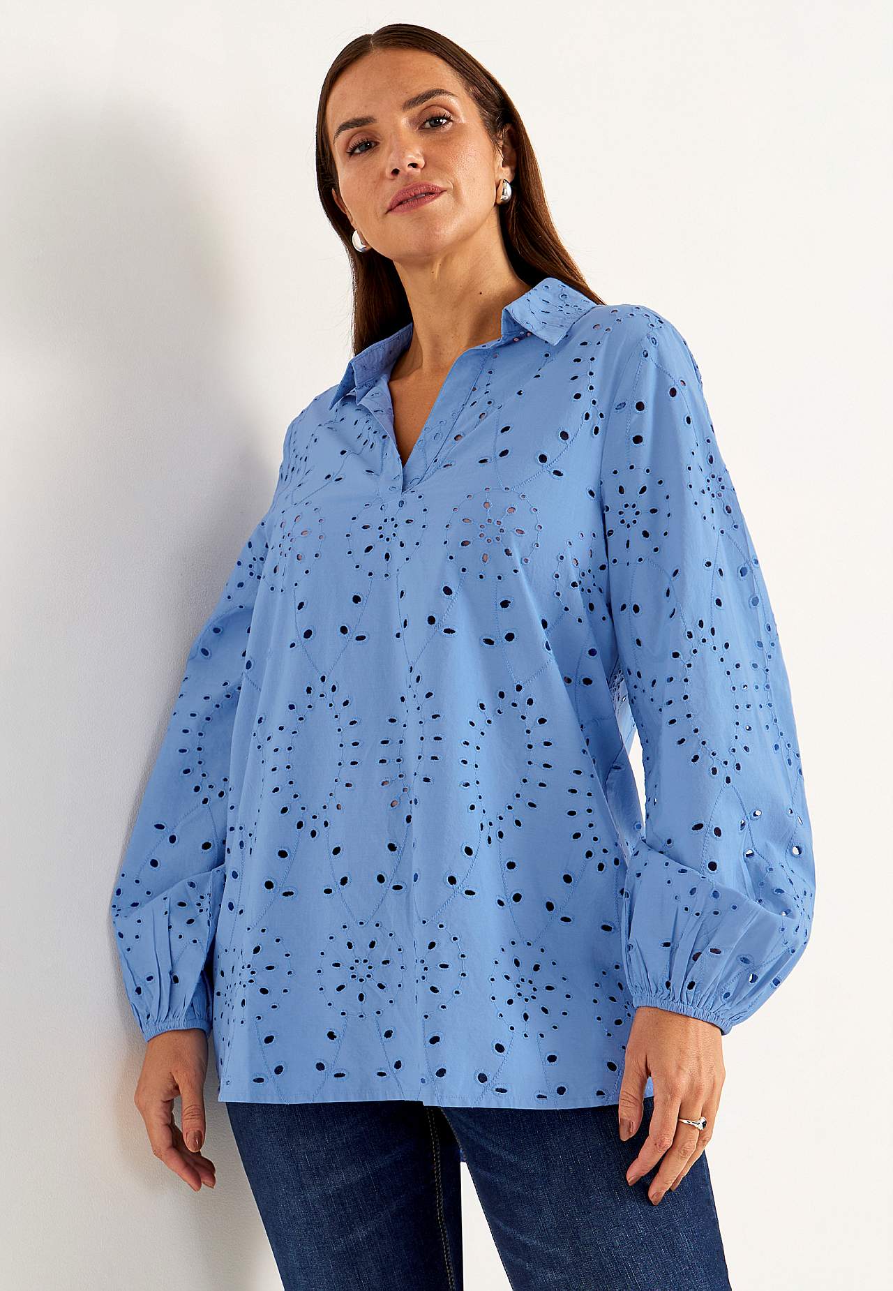 Tuniek met borduursel