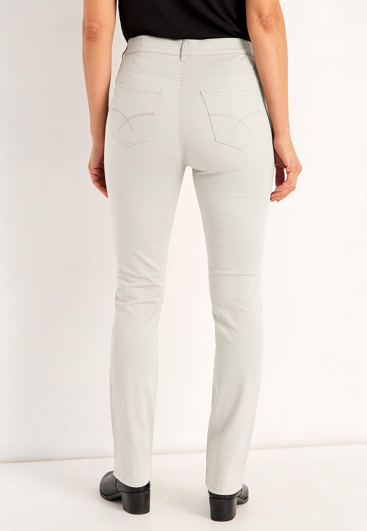 Spijkerbroek met elastische taille