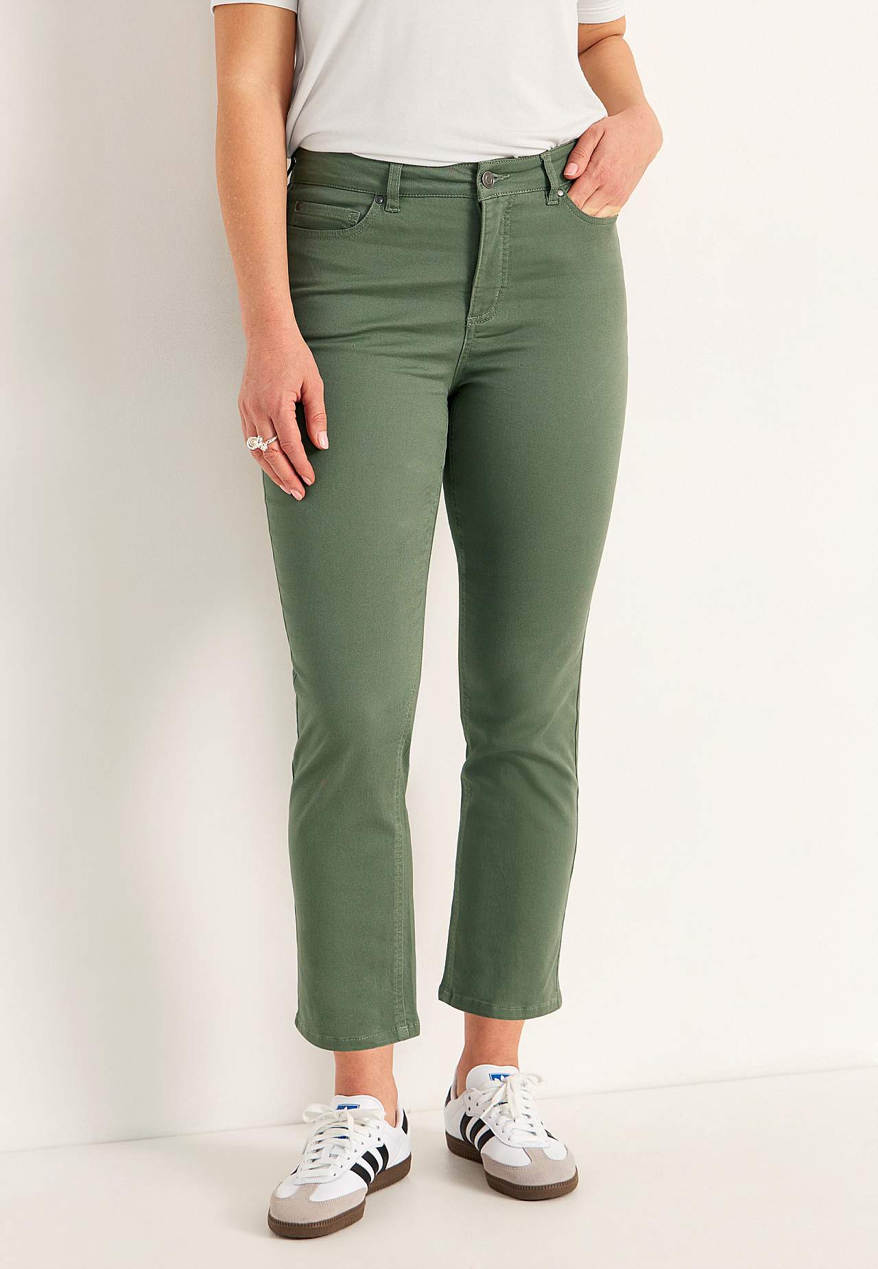 Iets slankere enkeljeans