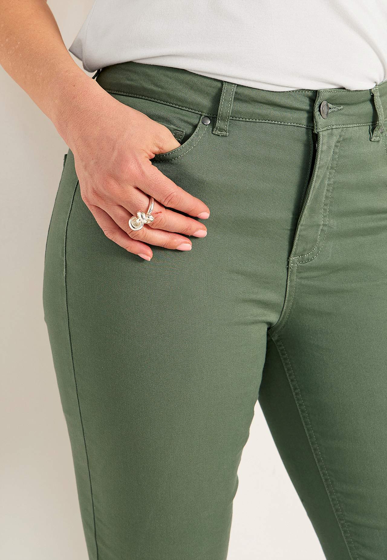 Iets slankere enkeljeans
