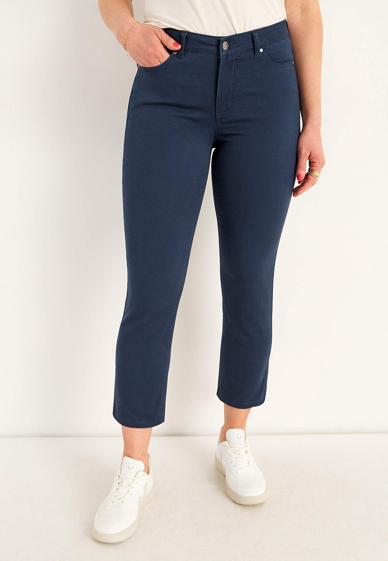 Iets slankere enkeljeans