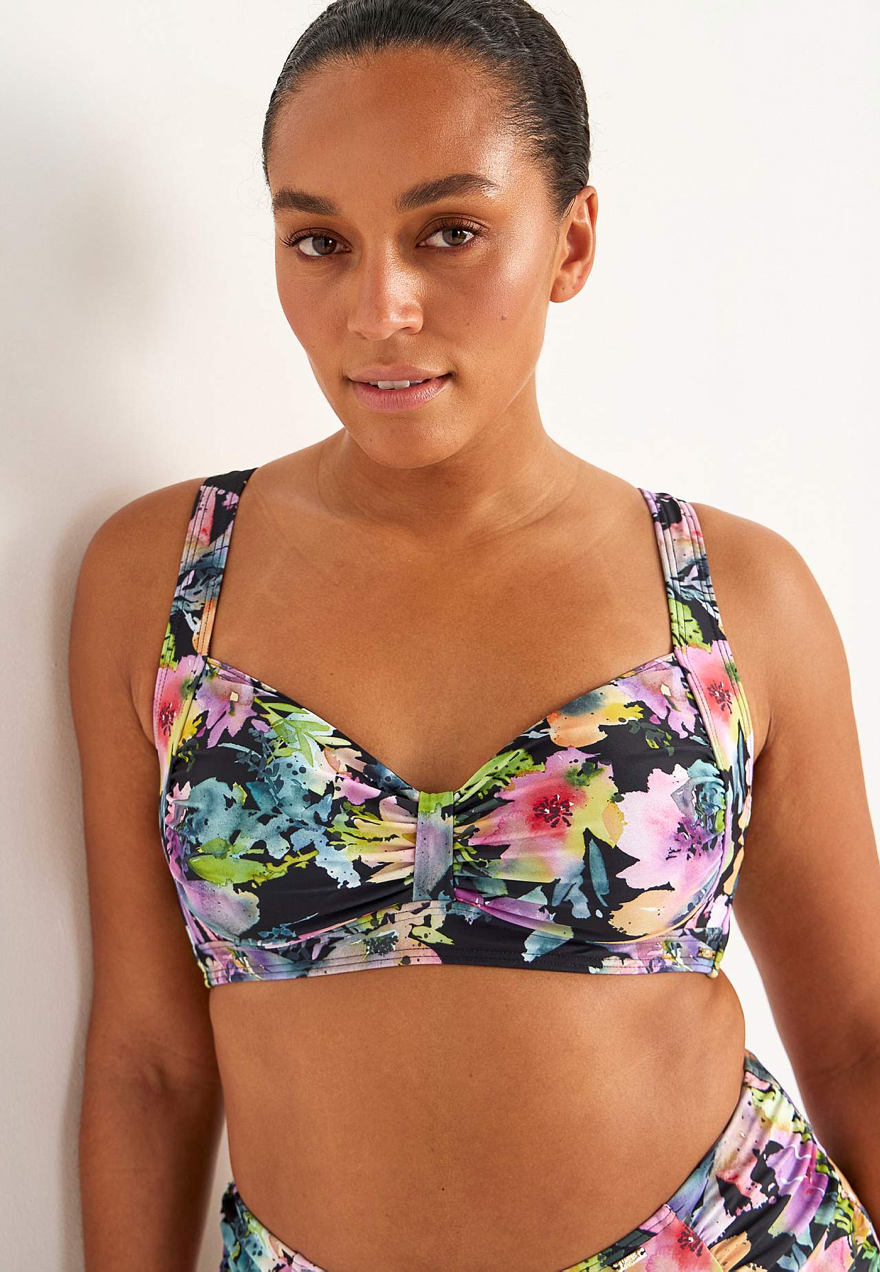 Beugelloze bikini beha