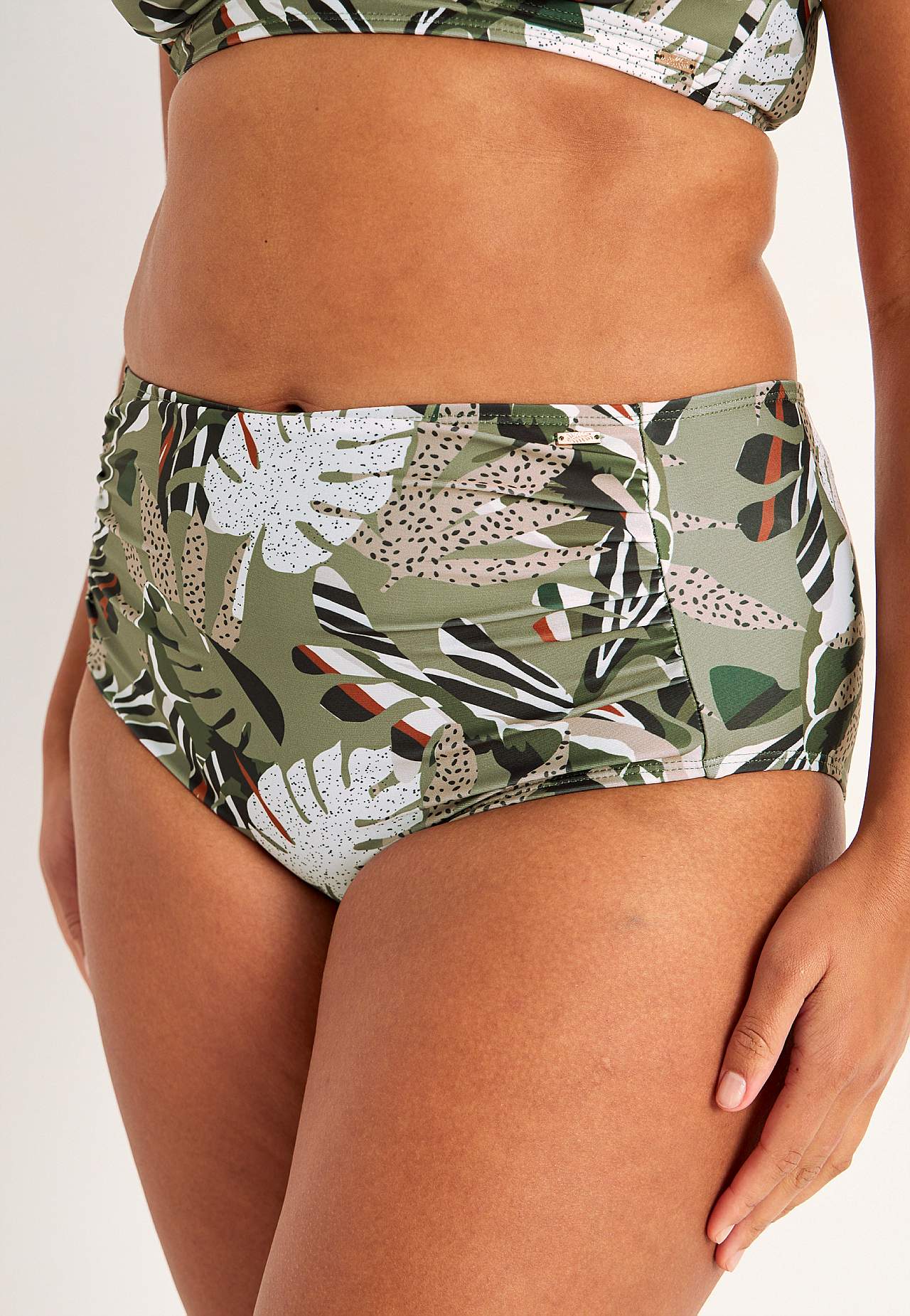 Bikinibroekje met hoge taille
