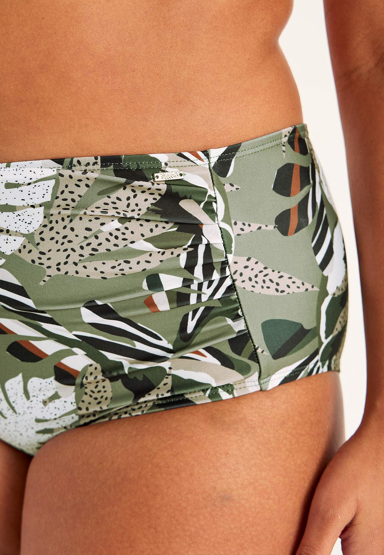 Bikinibroekje met hoge taille