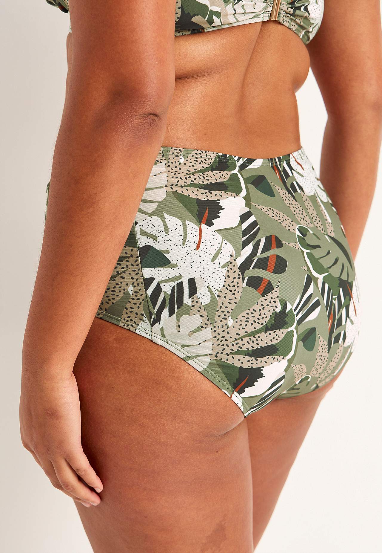 Bikinibroekje met hoge taille