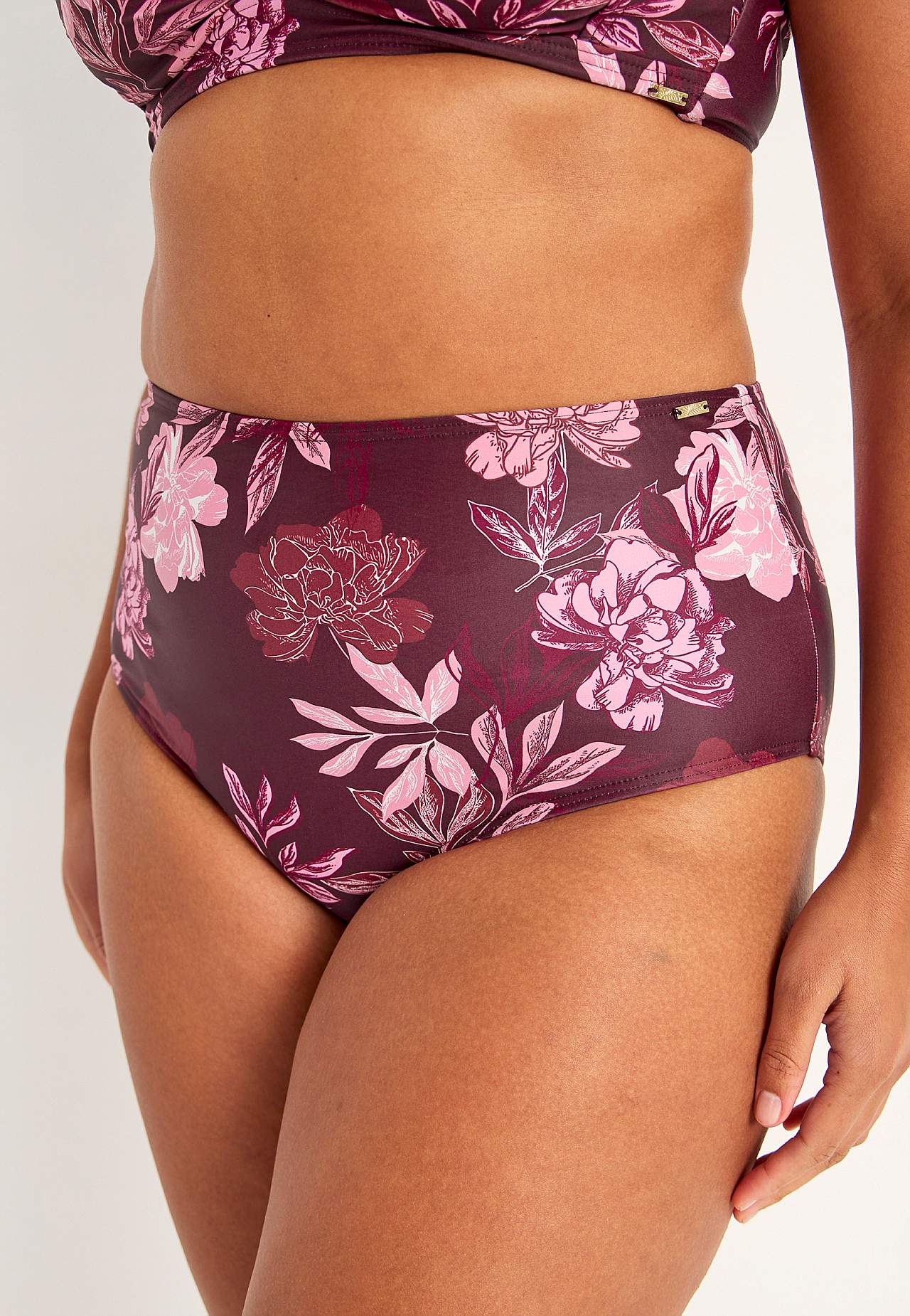 Bikinibroekje met hoge taille