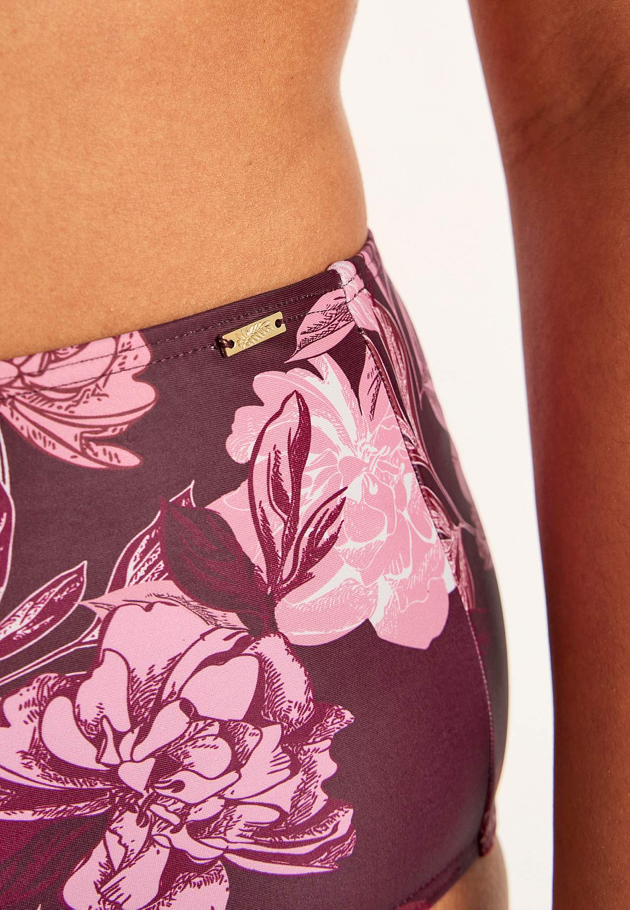 Bikinibroekje met hoge taille