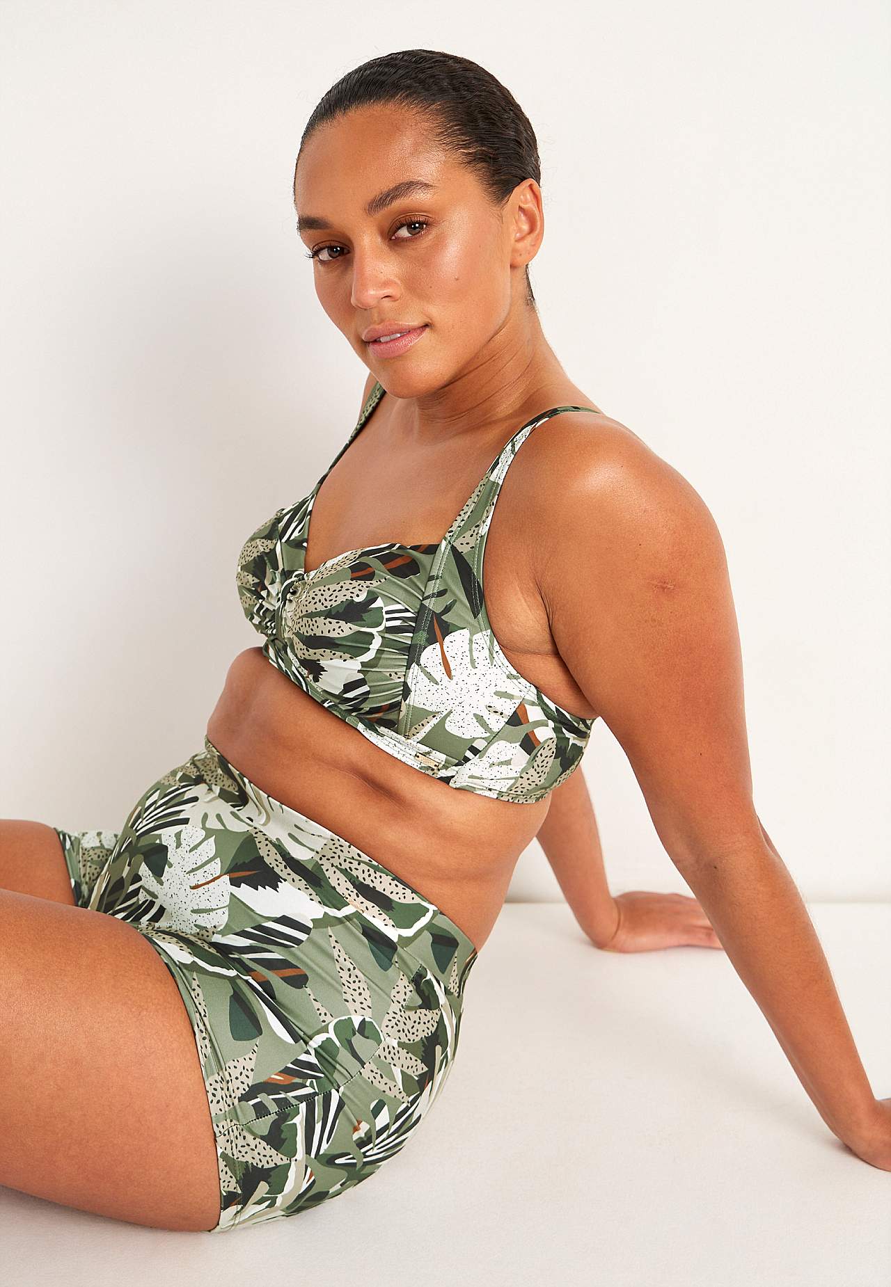 Beugelloze bikini beha