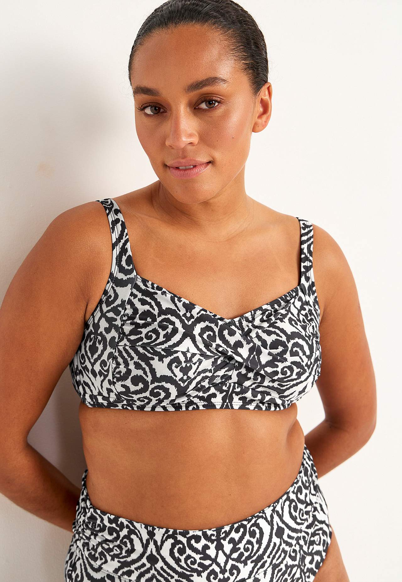 Beugelloze bikini beha