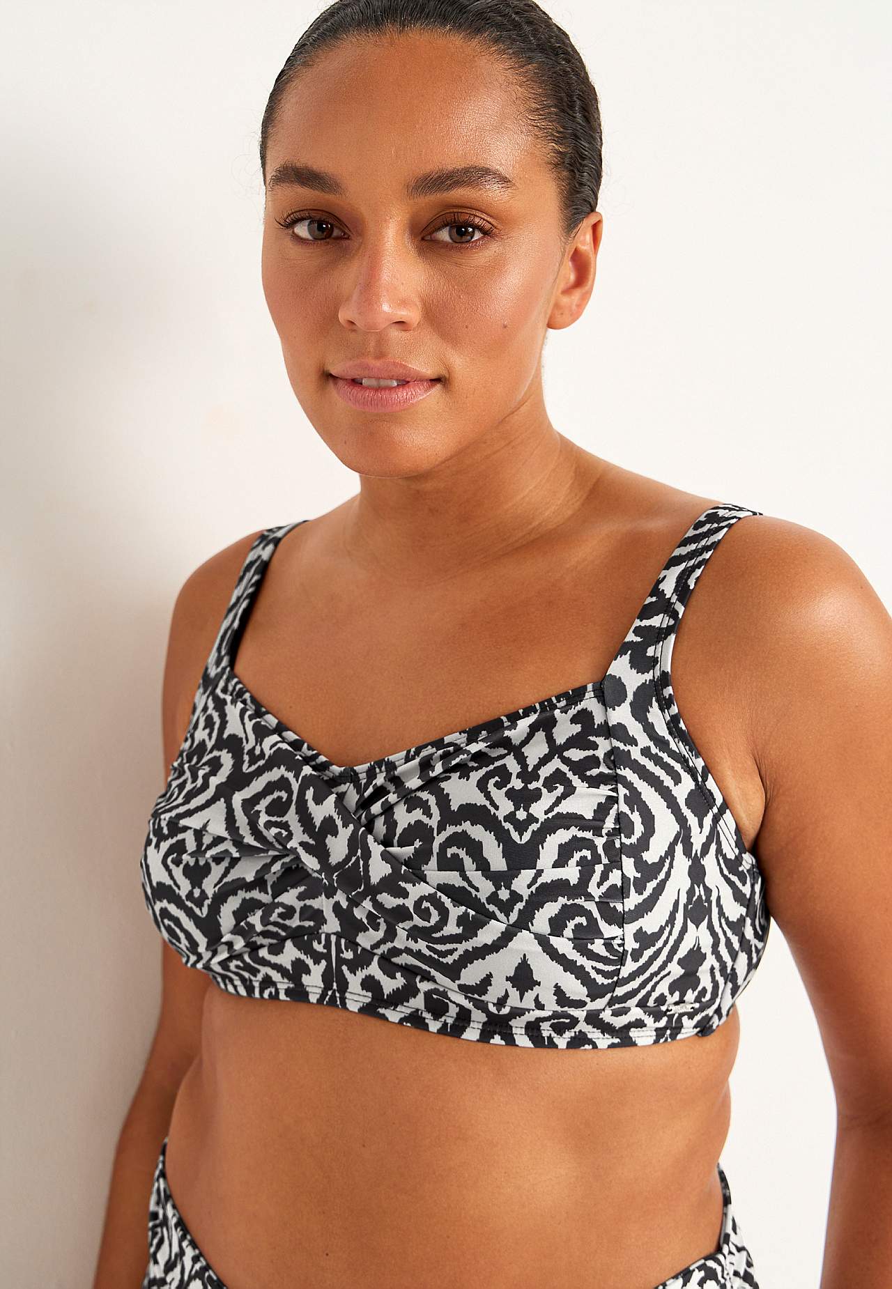 Beugelloze bikini beha