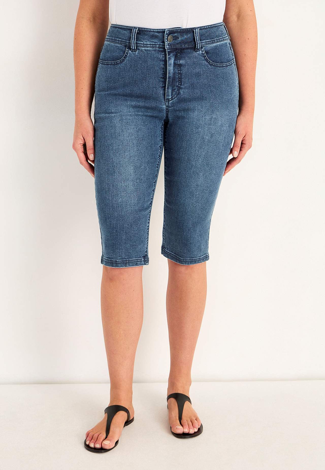 Superstretch cropped jeans Sara