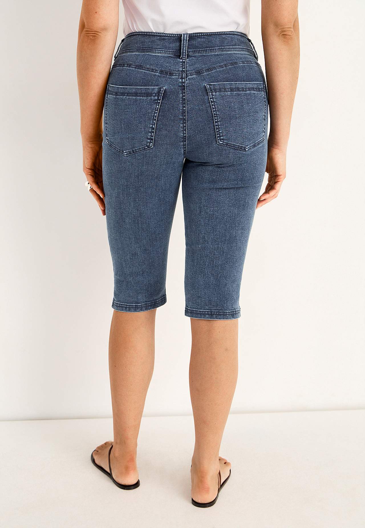 Superstretch cropped jeans Sara
