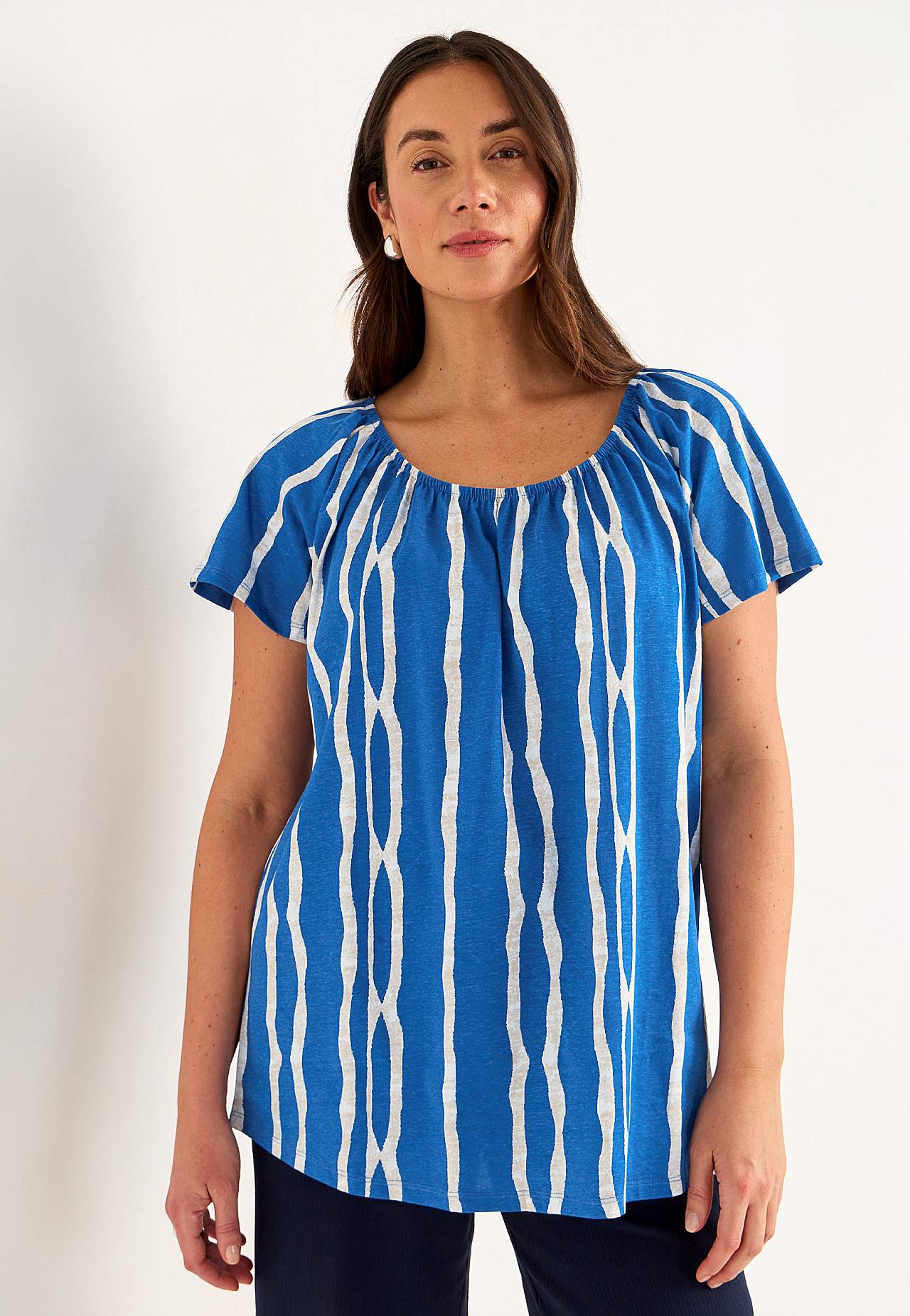 Singoalla-tuniek met korte mouwen