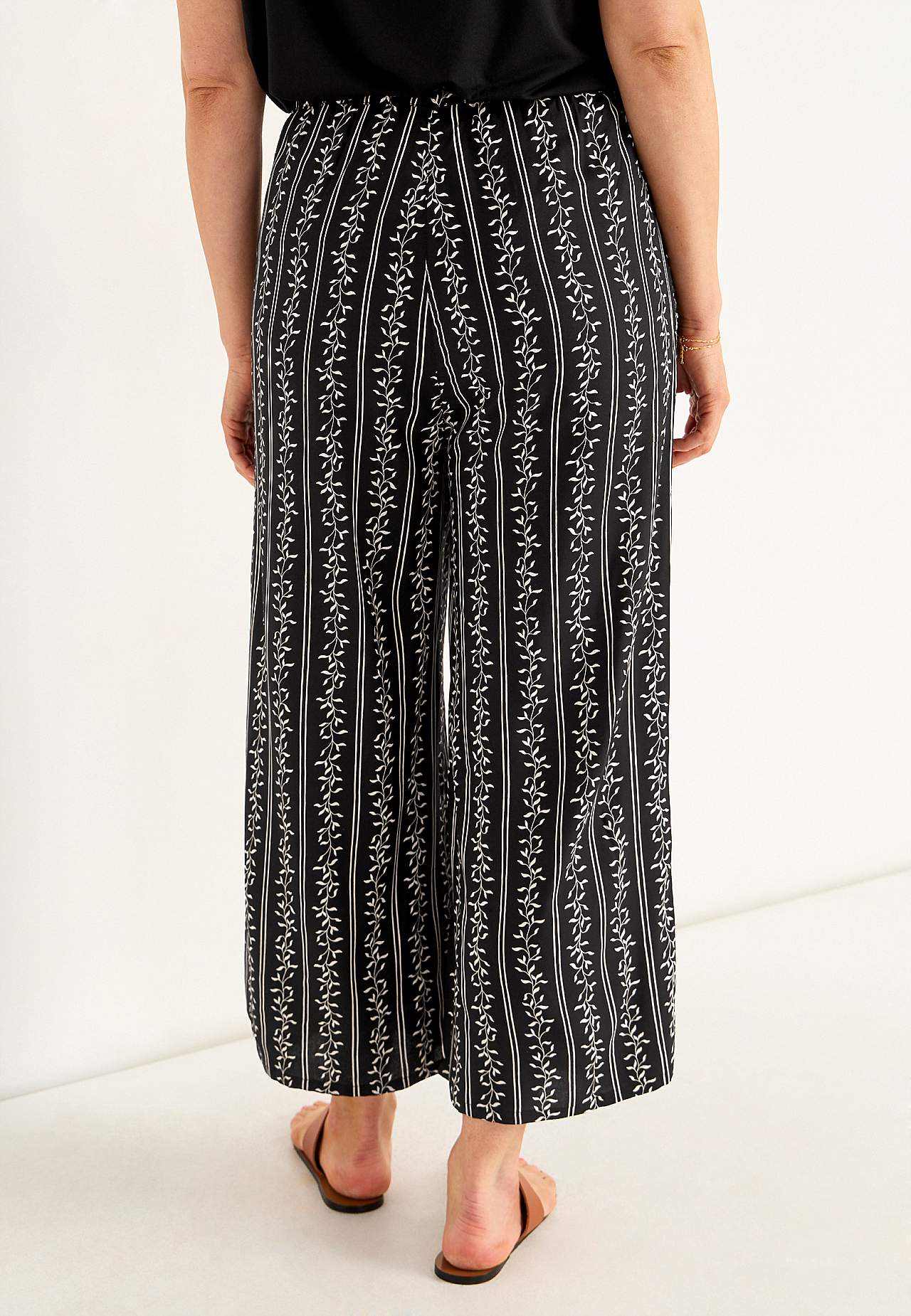 Culotte broek met patroon