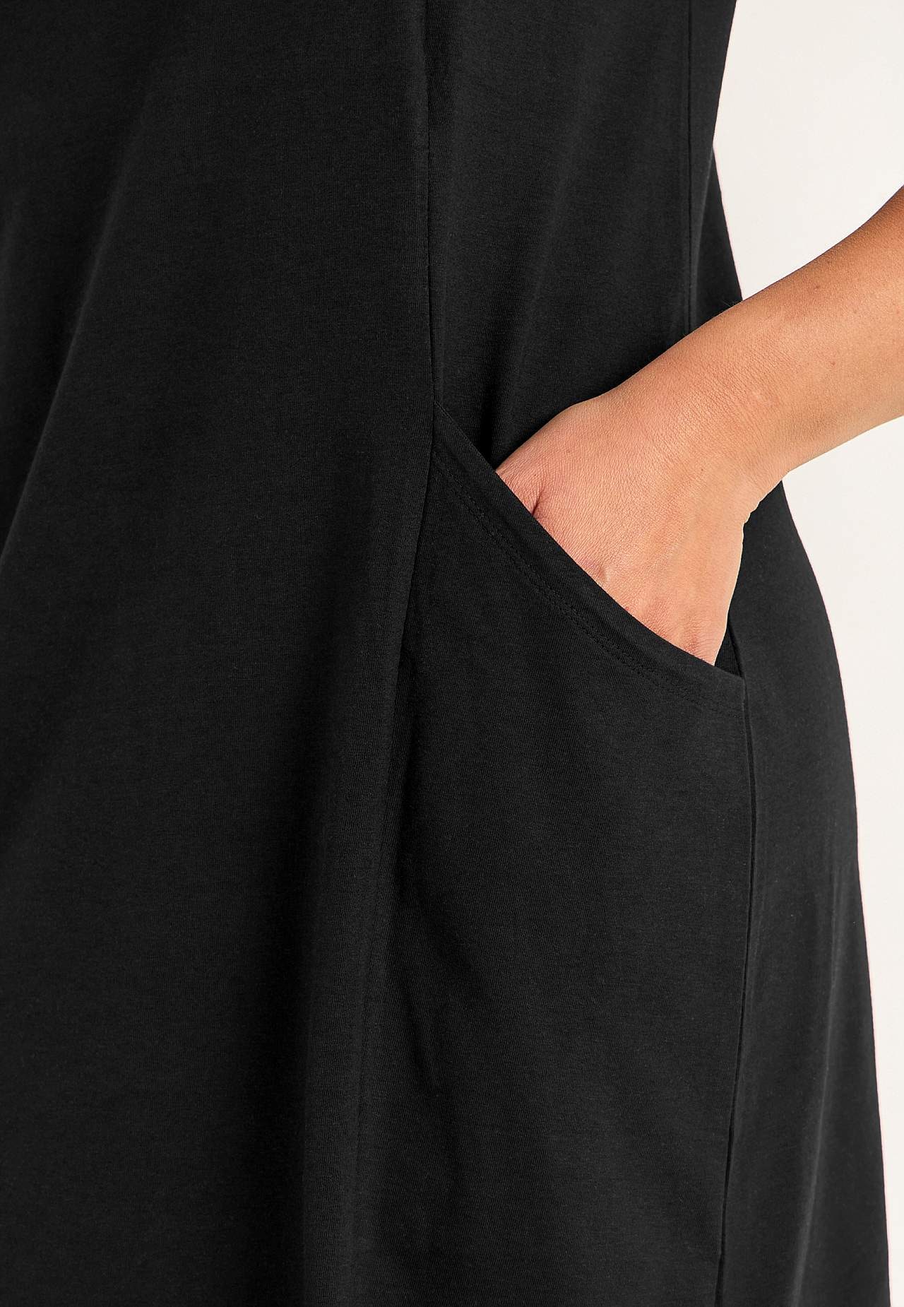Jerseyjurk met zakken