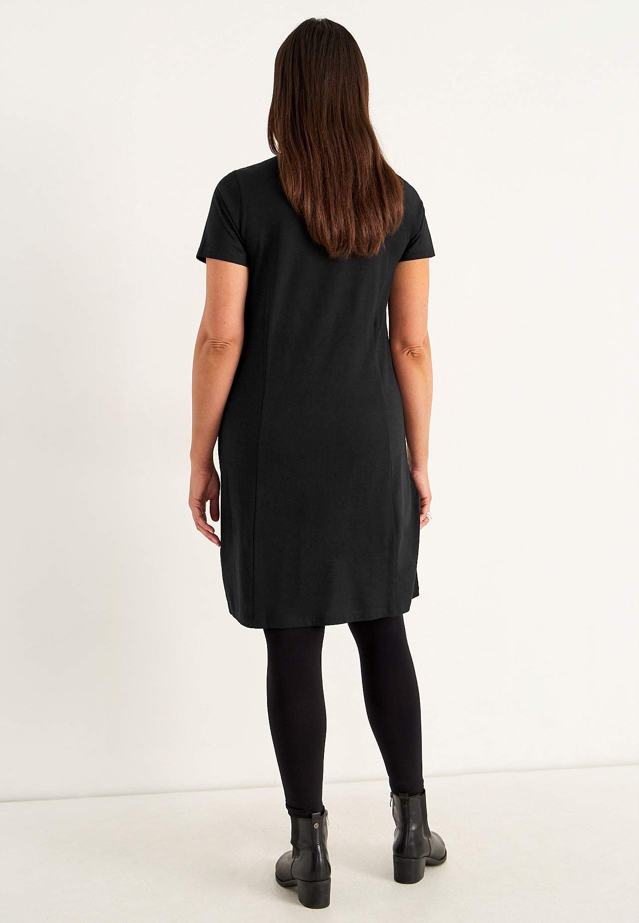 Jerseyjurk met zakken