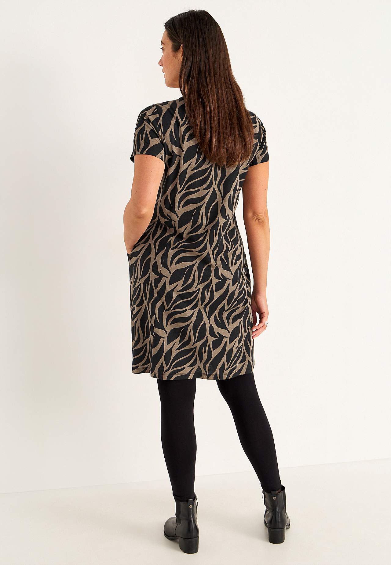 Jerseyjurk met zakken