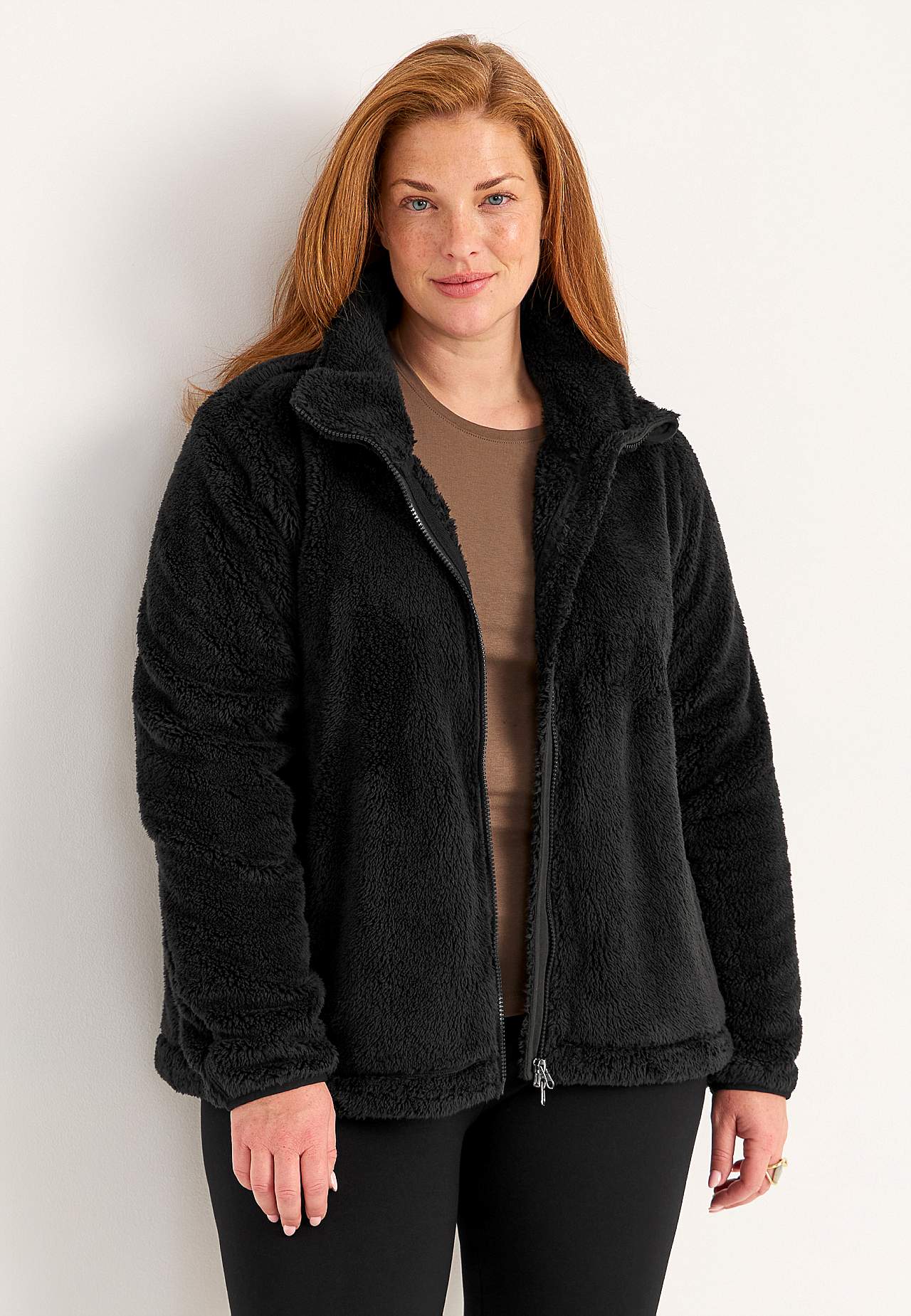 Super zachte fleece-jas
