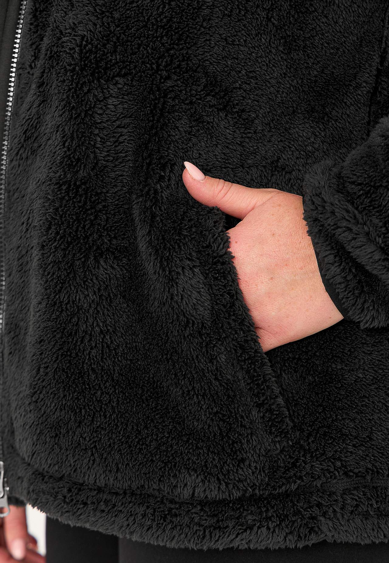 Super zachte fleece-jas