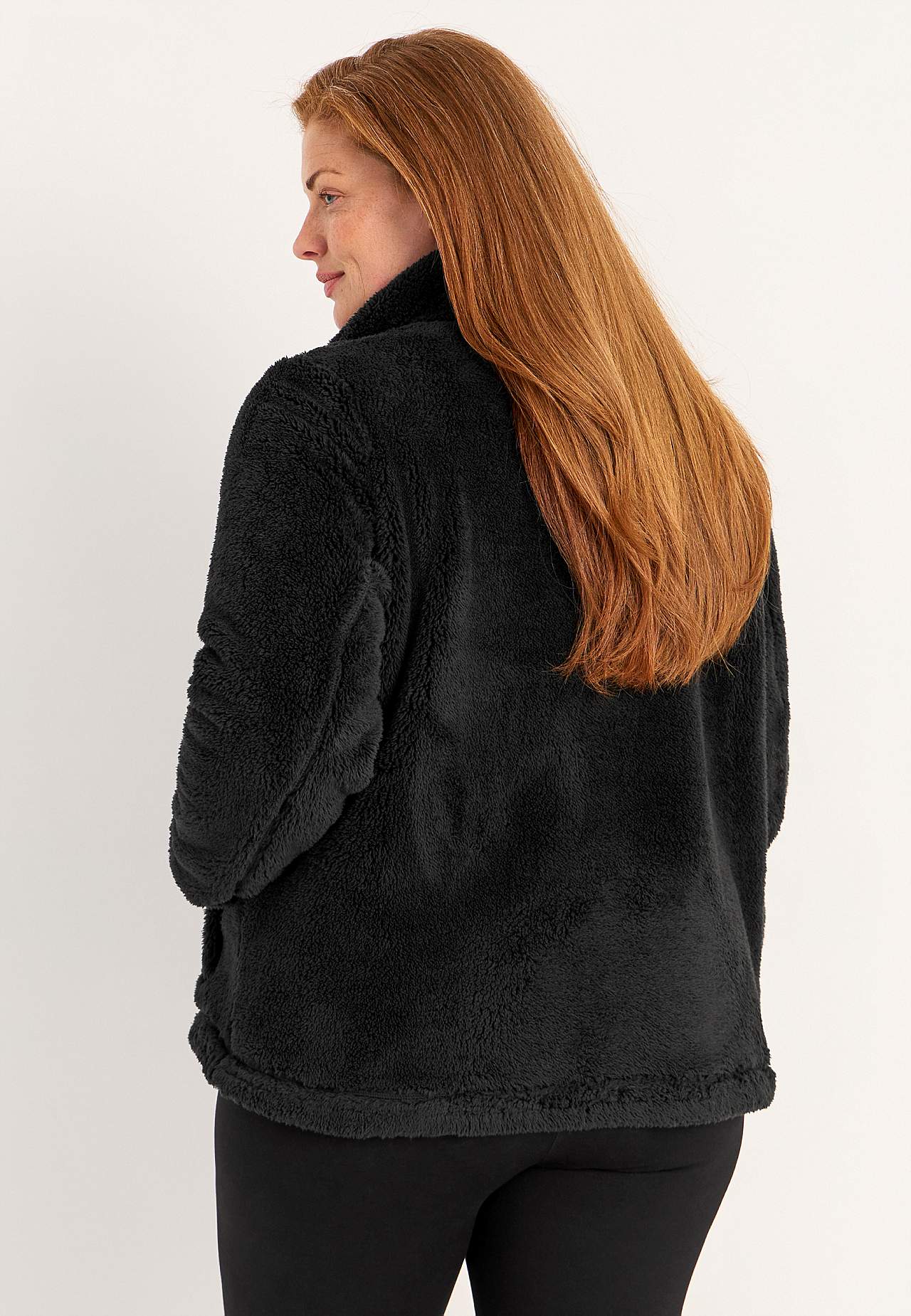 Super zachte fleece-jas