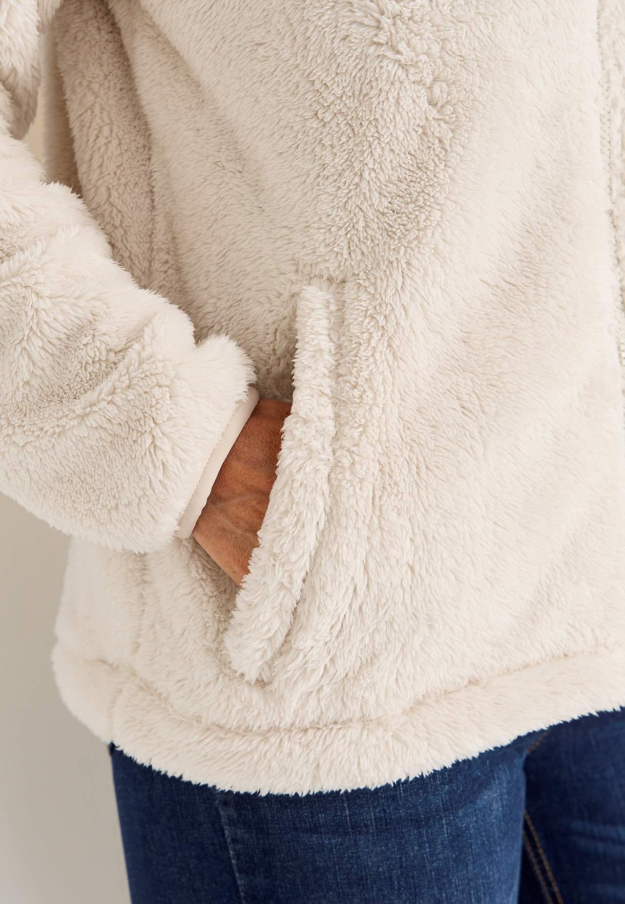 Super zachte fleece-jas