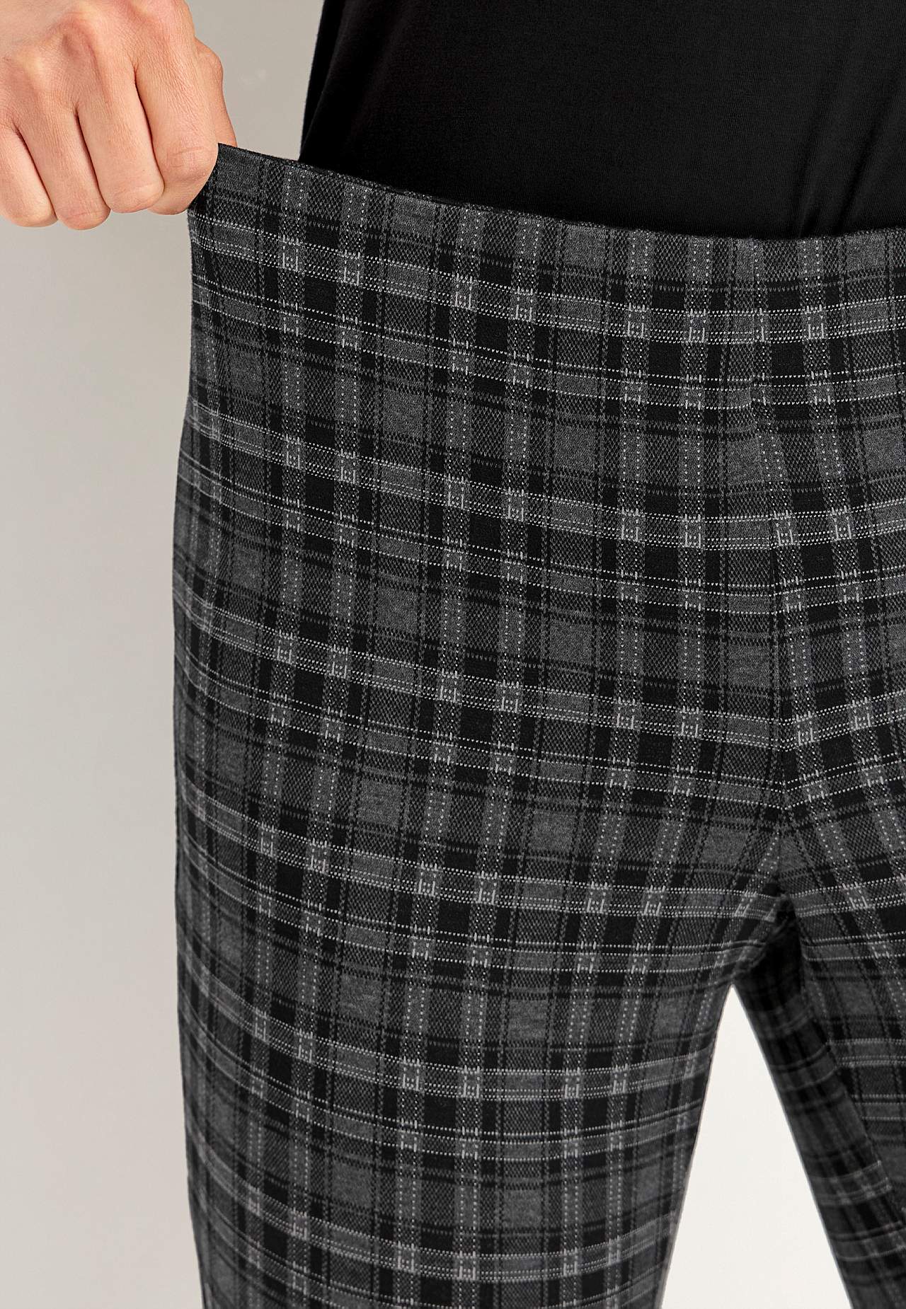 Legging met een jacquard patroon