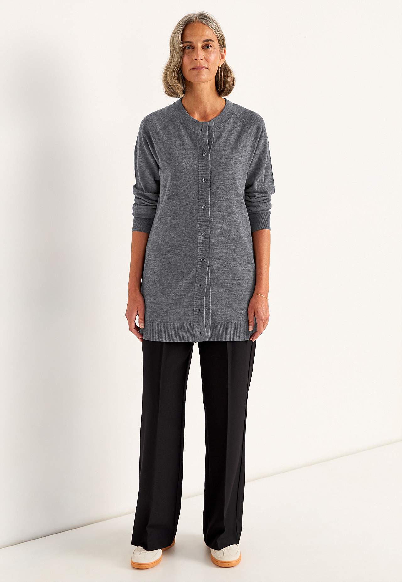 Cardigan Premium van merino wol