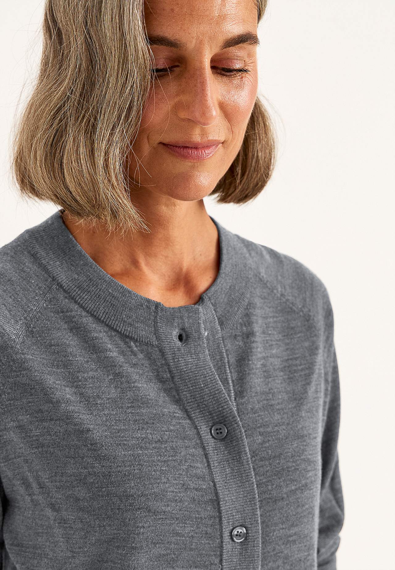 Cardigan Premium van merino wol