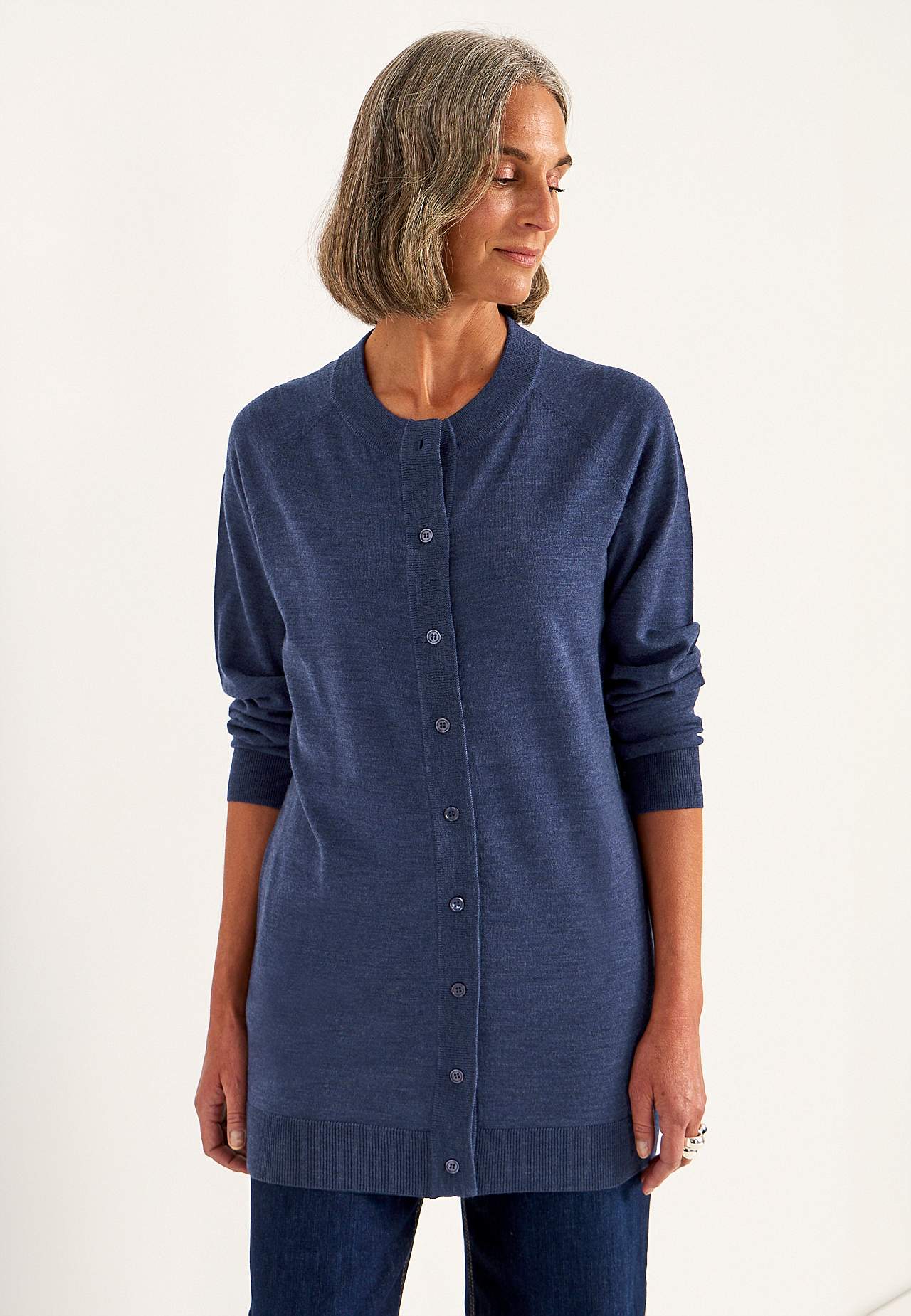Cardigan Premium van merino wol