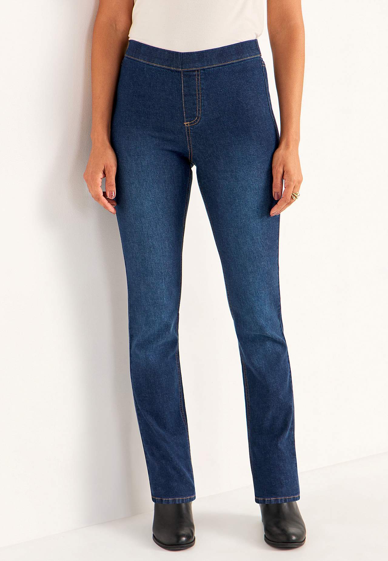 Elastische en smalle jeggings