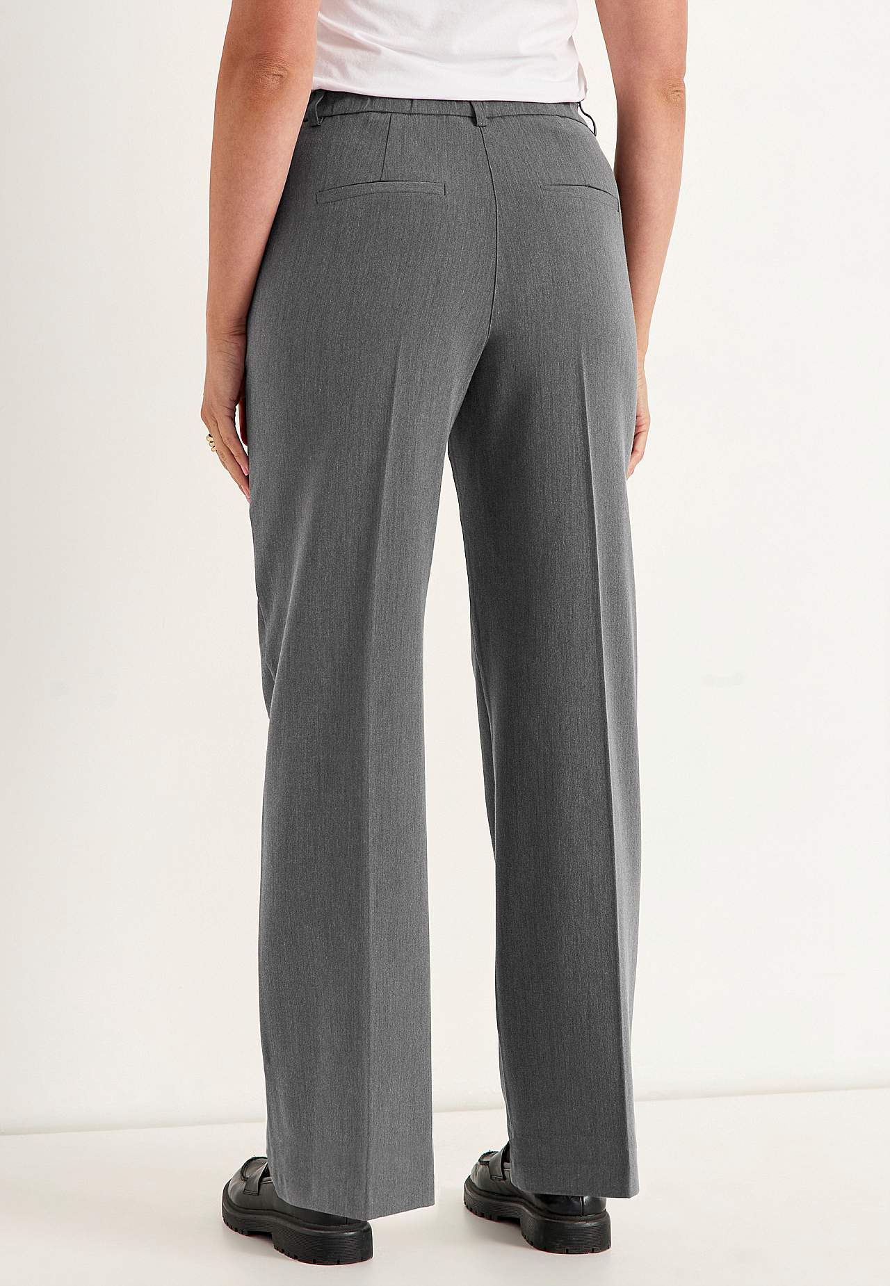 Pantalon met vouw Pia
