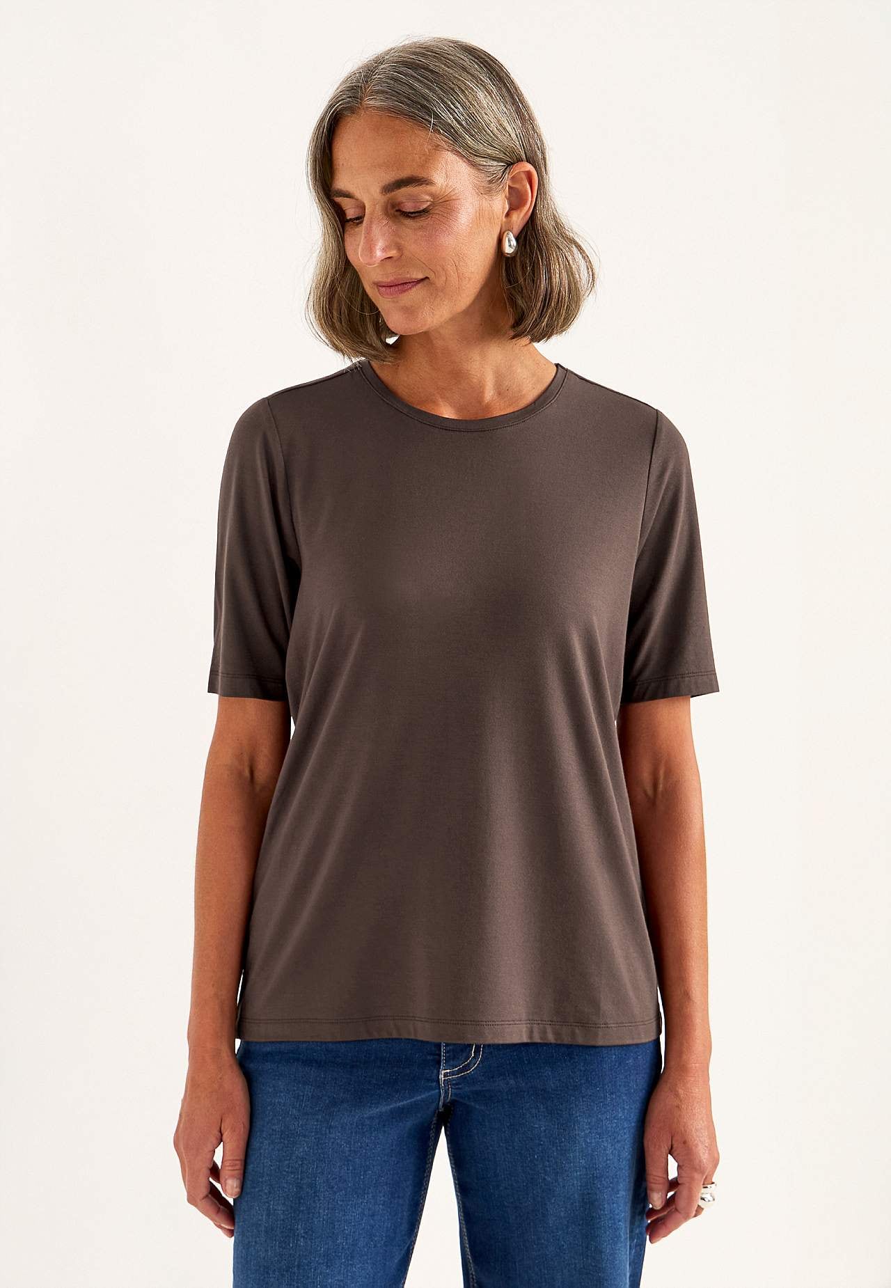 T-shirt Premium van modaal