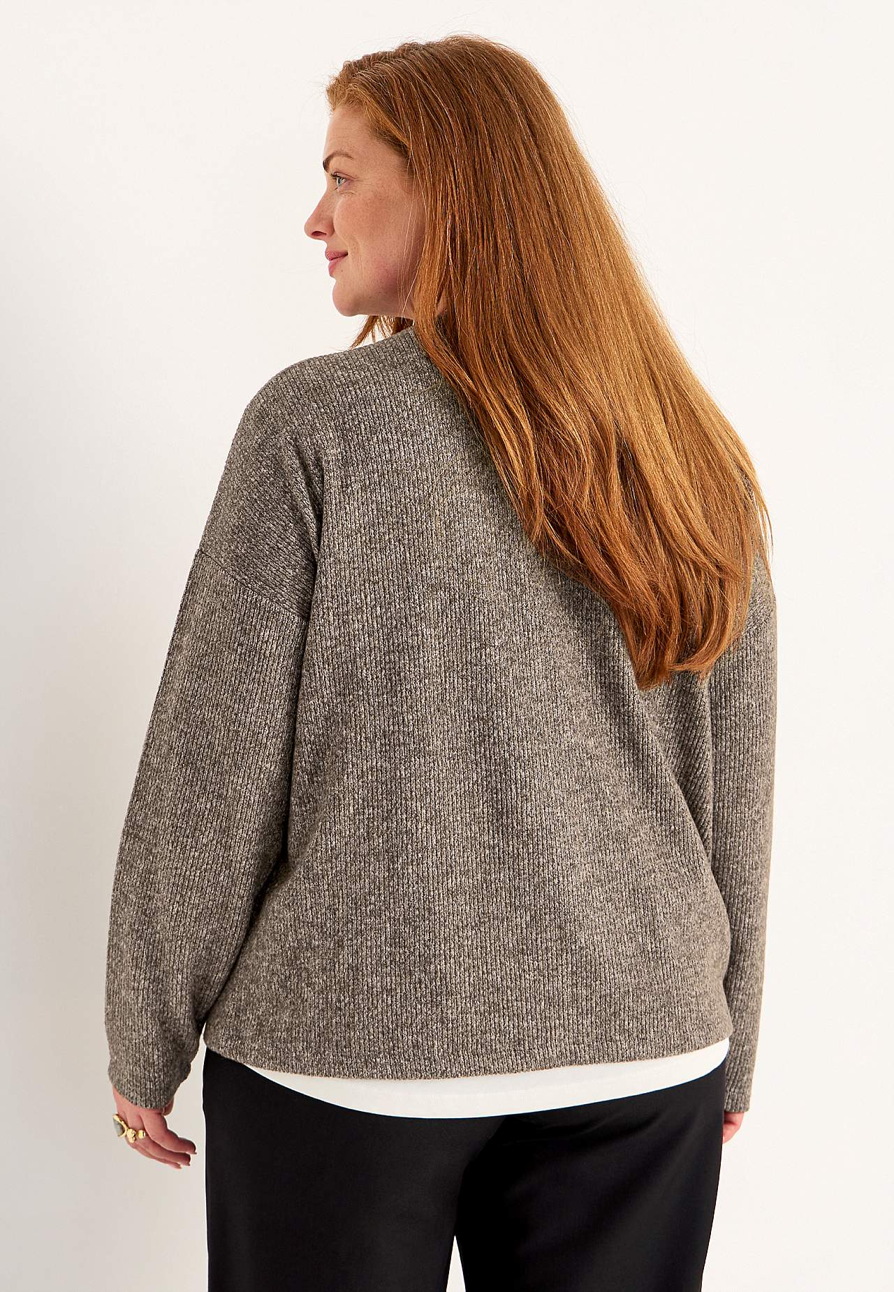 Super zachte cardigan met zakken
