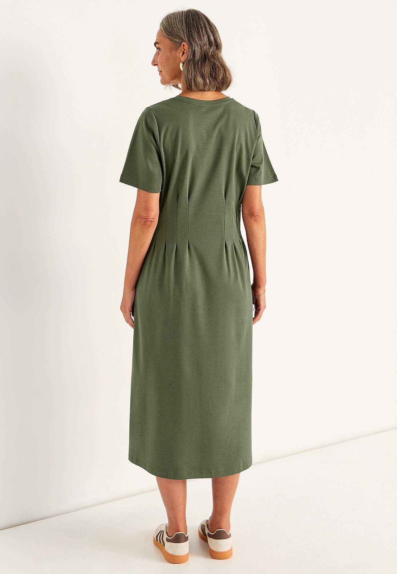 Elastische Premium jerseyjurk