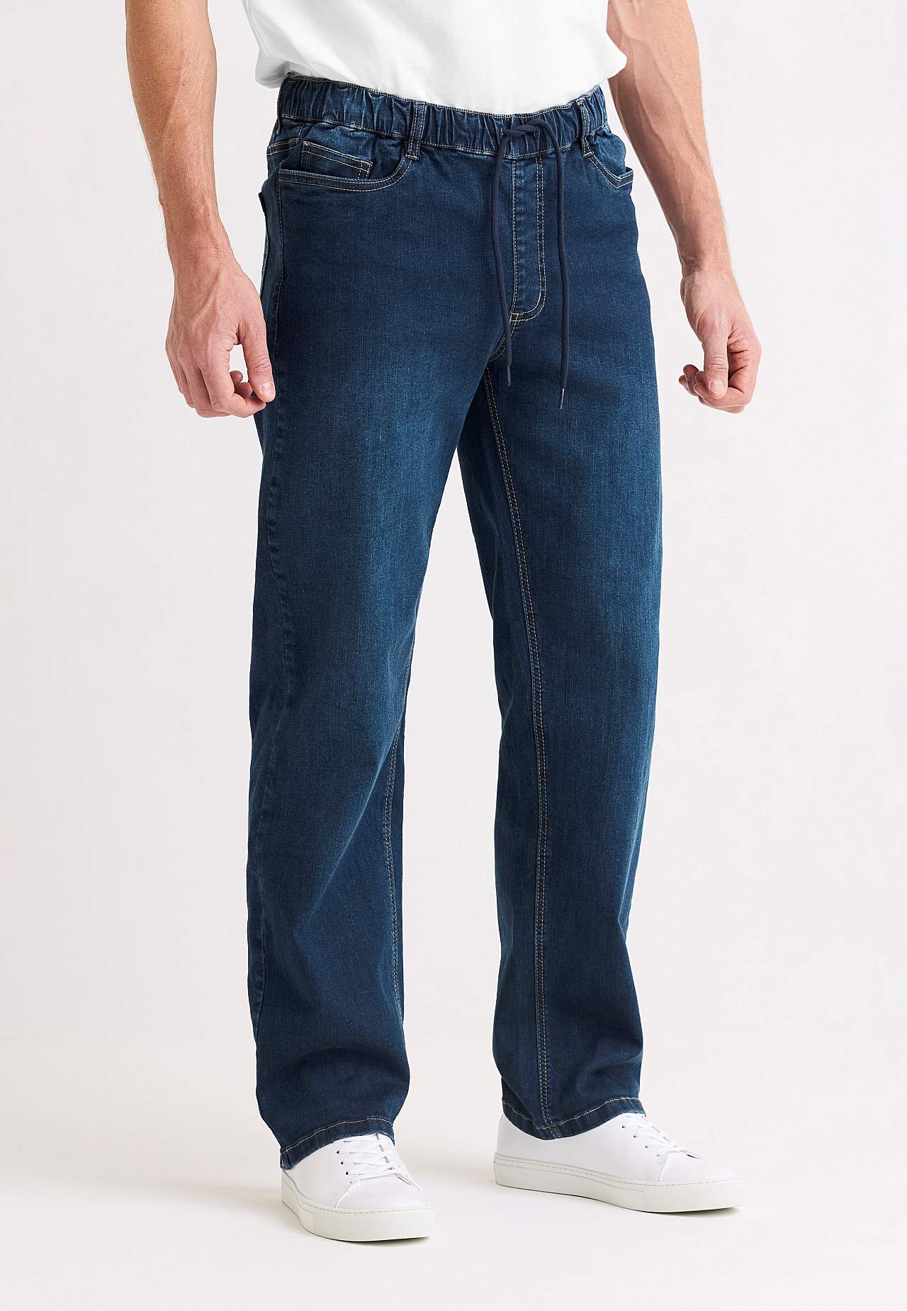 Elastische joggerjeans