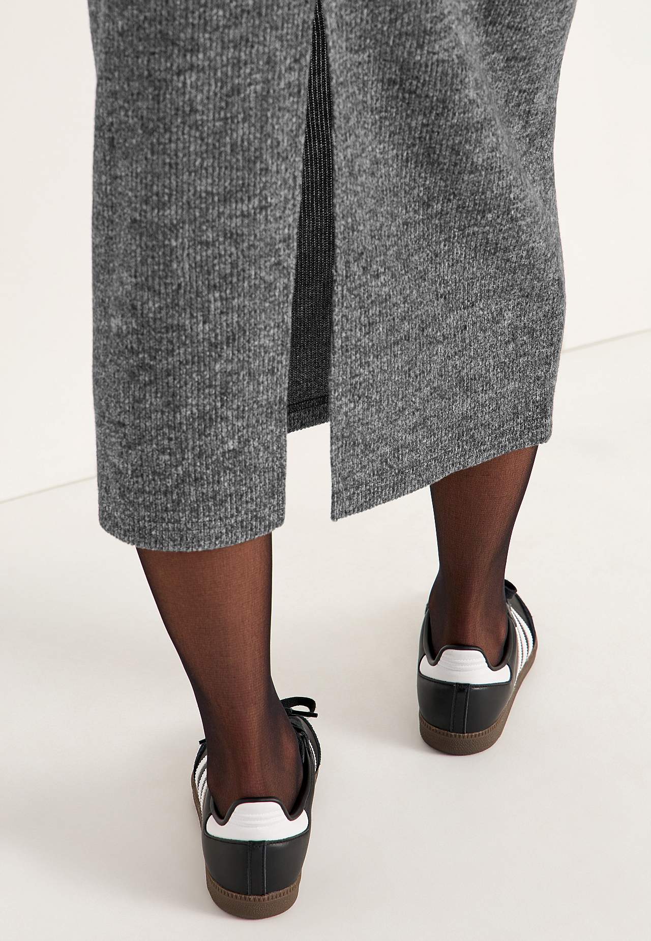 Super zachte rok met spleet