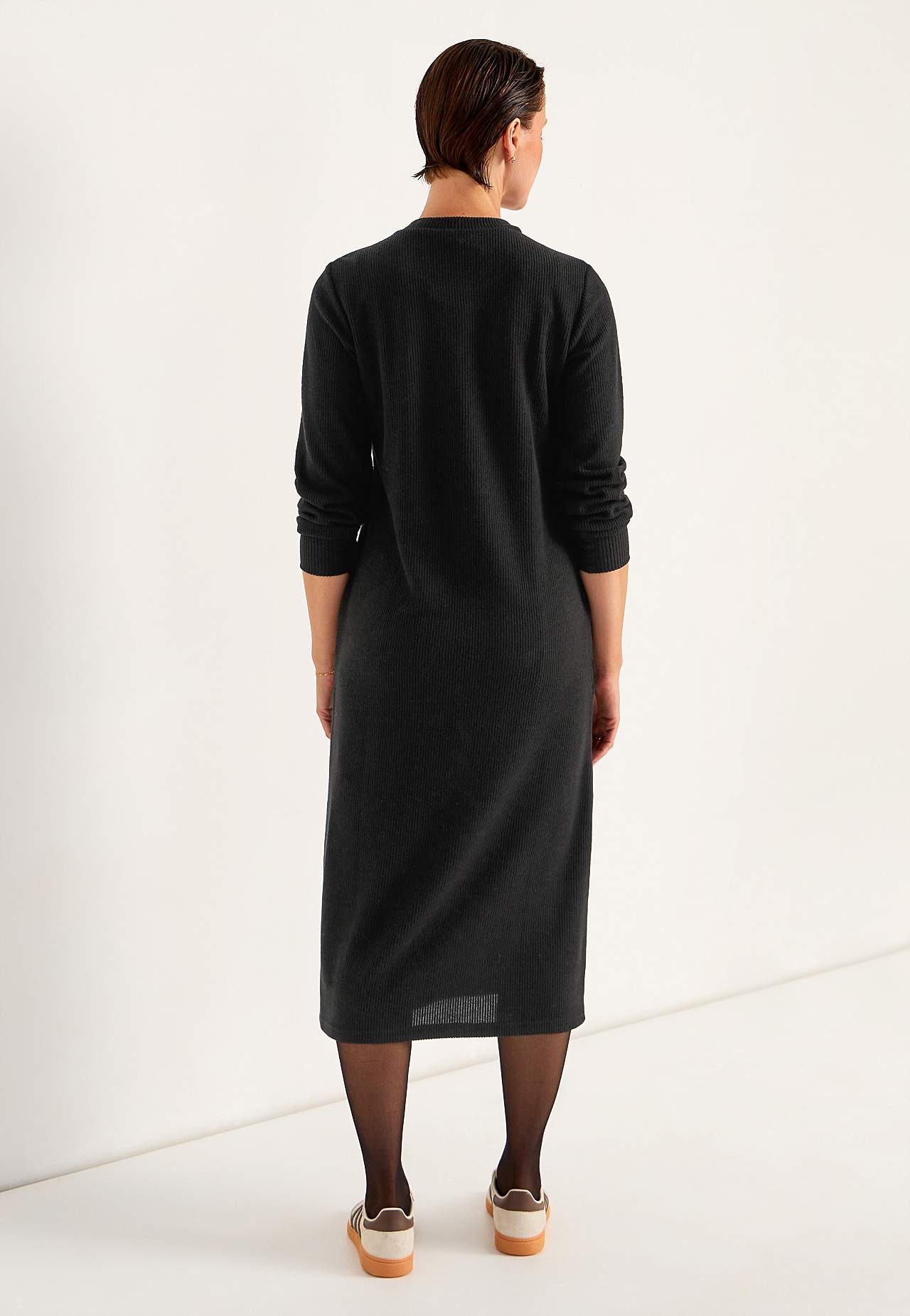 Super zachte jurk met zakken