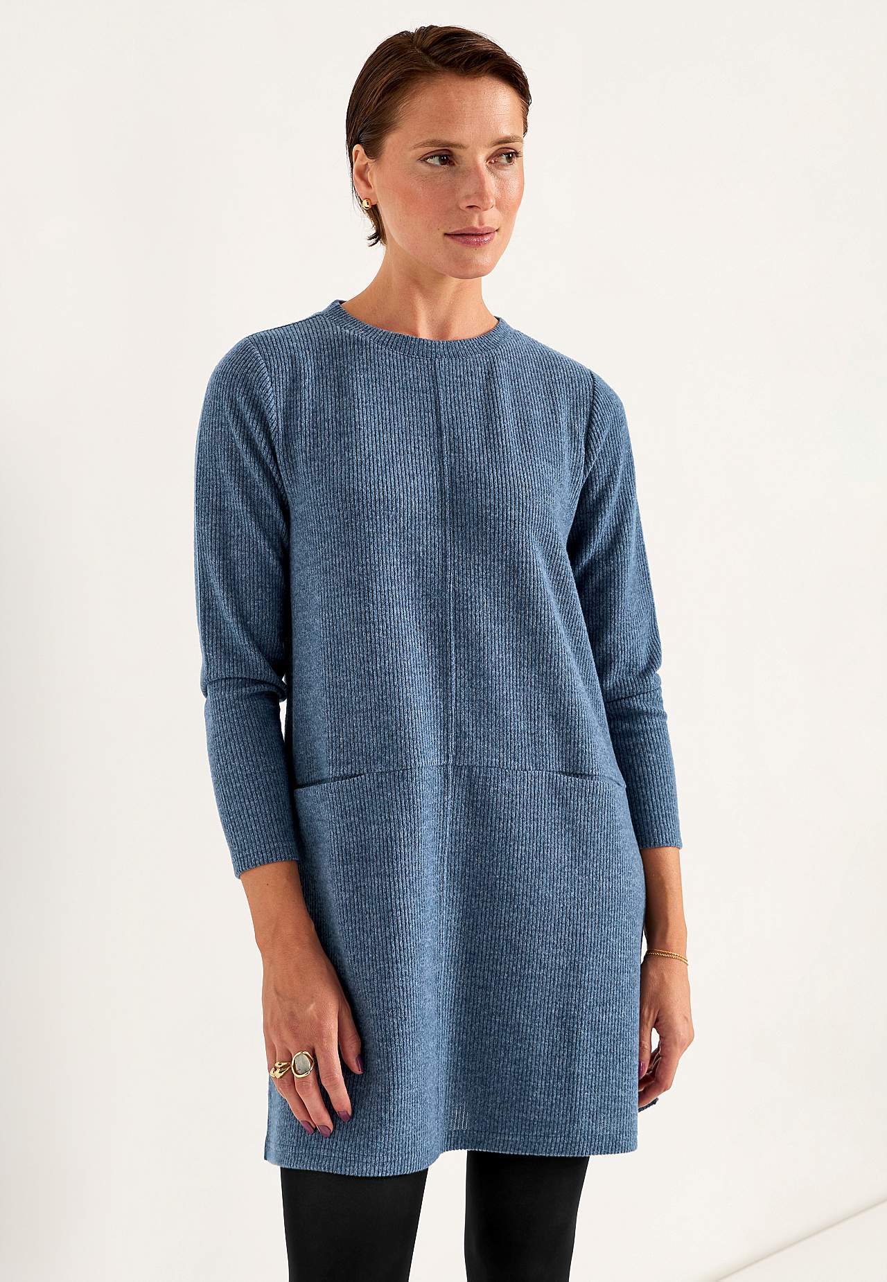 Super zachte tuniek met zakken Beata