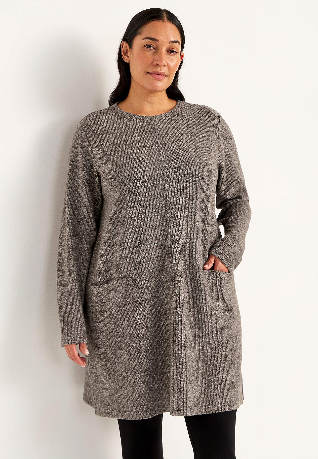 Super zachte tuniek met zakken Beata