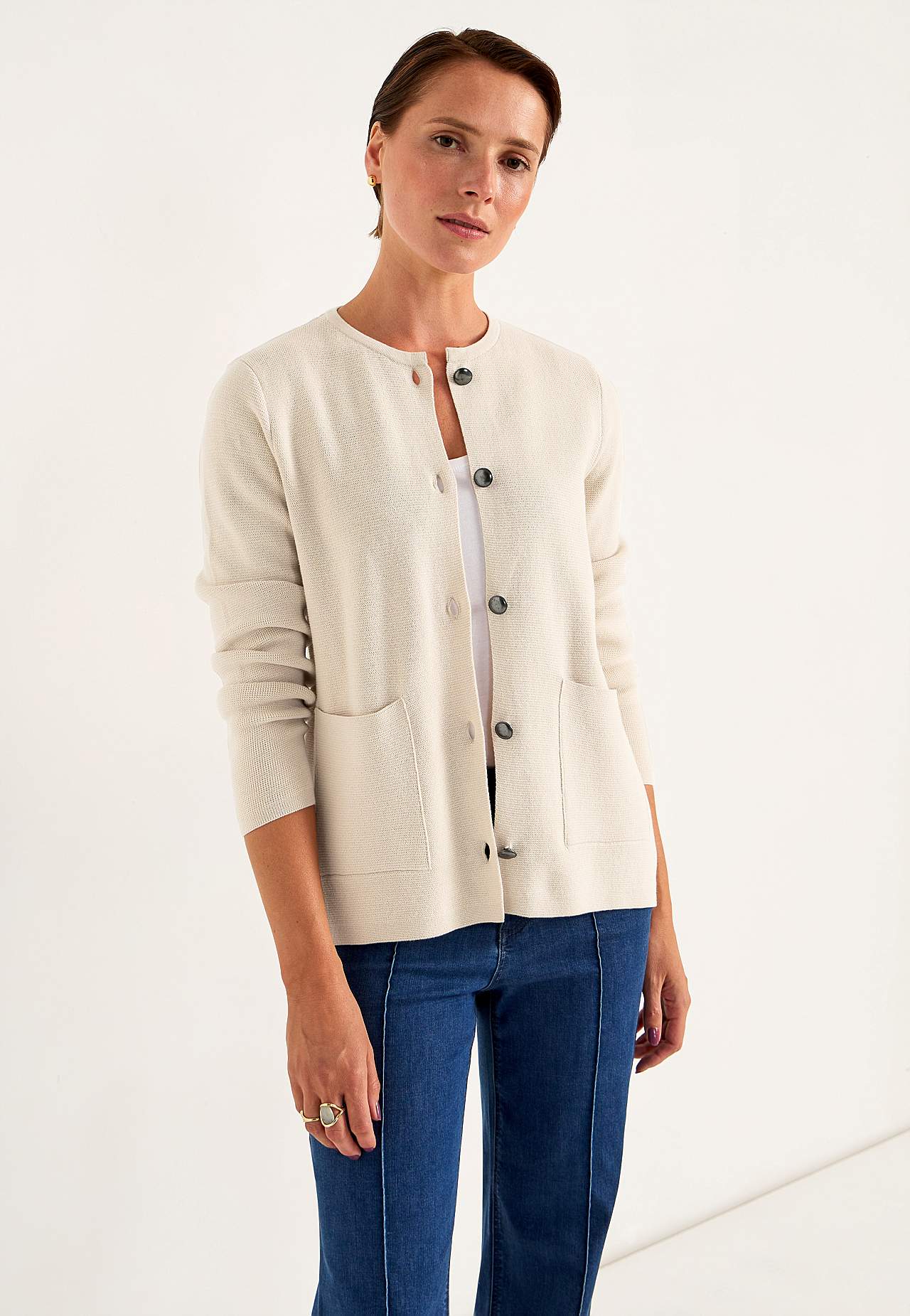Cardigan met knoppen