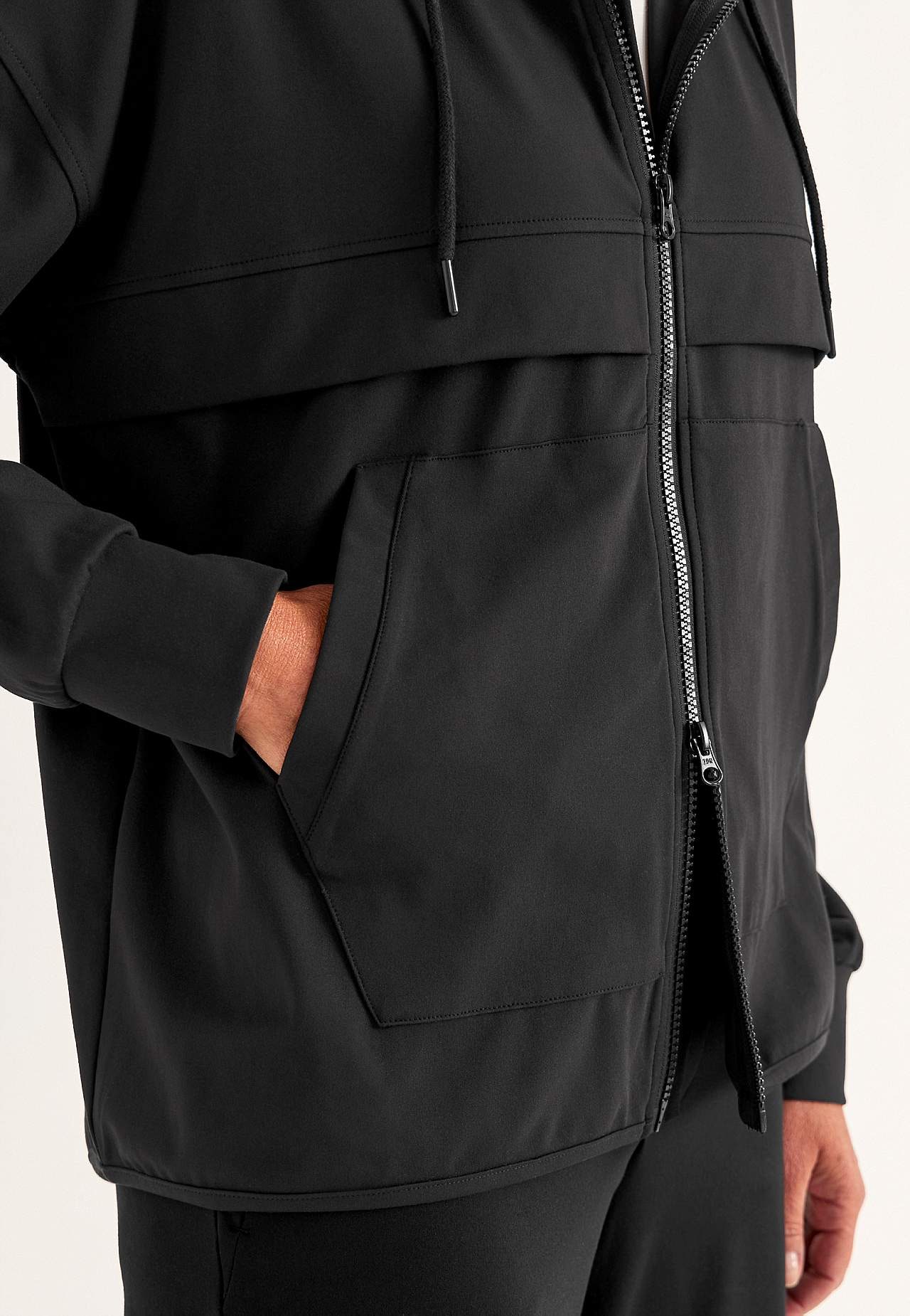 Diverse jas met capuchon Daria