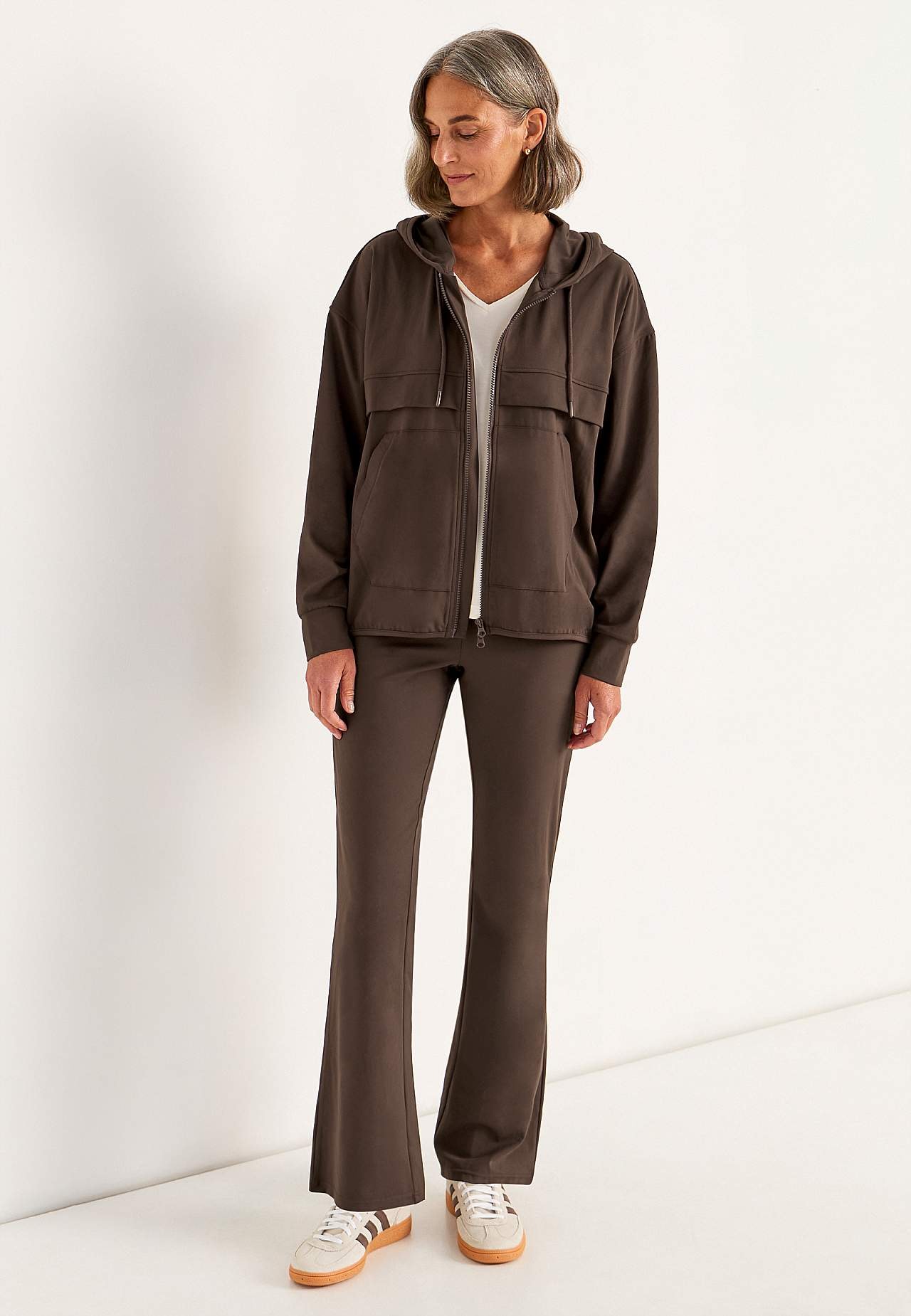 Diverse jas met capuchon Daria