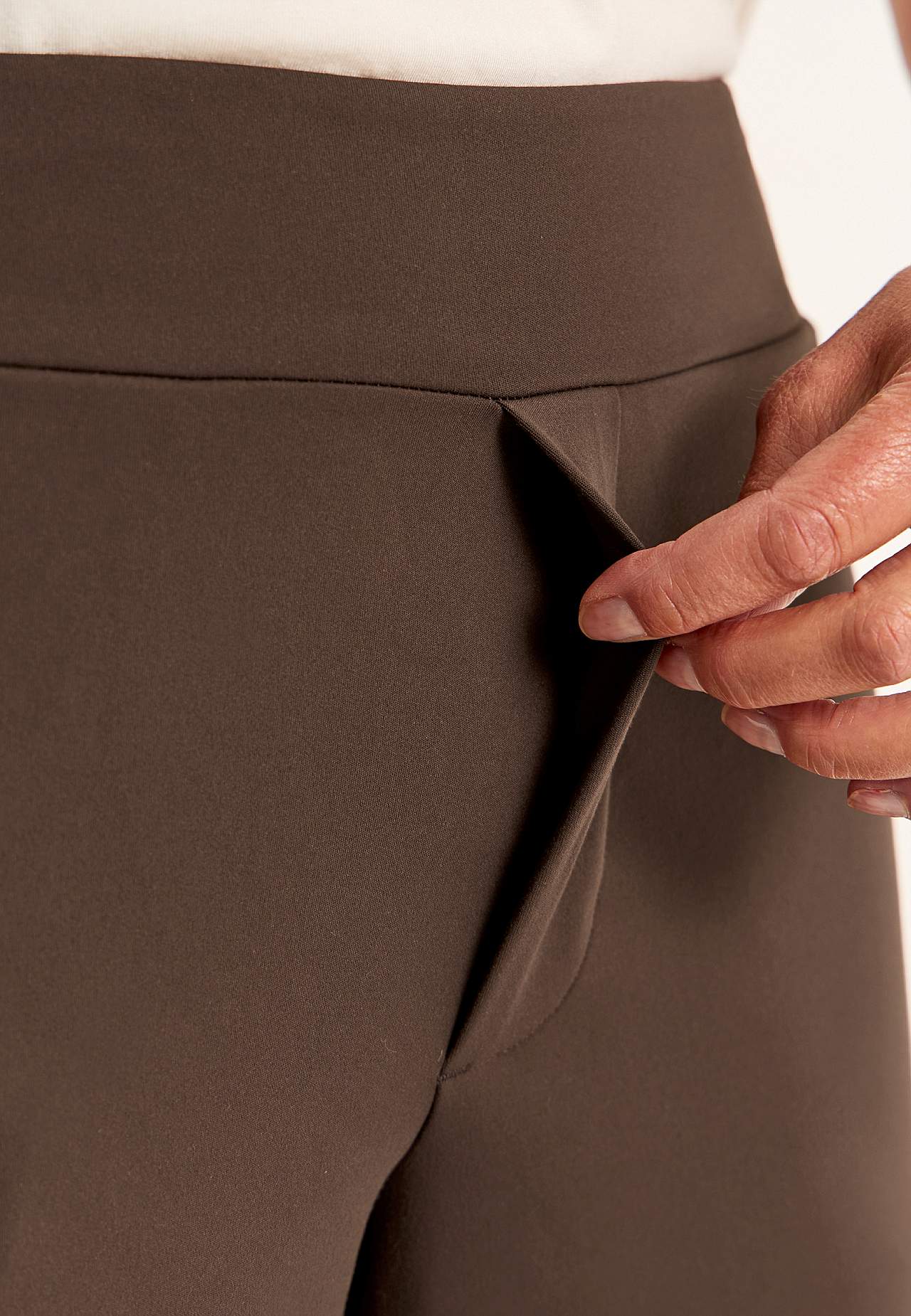 Diverse en wijde jersey broek Daria